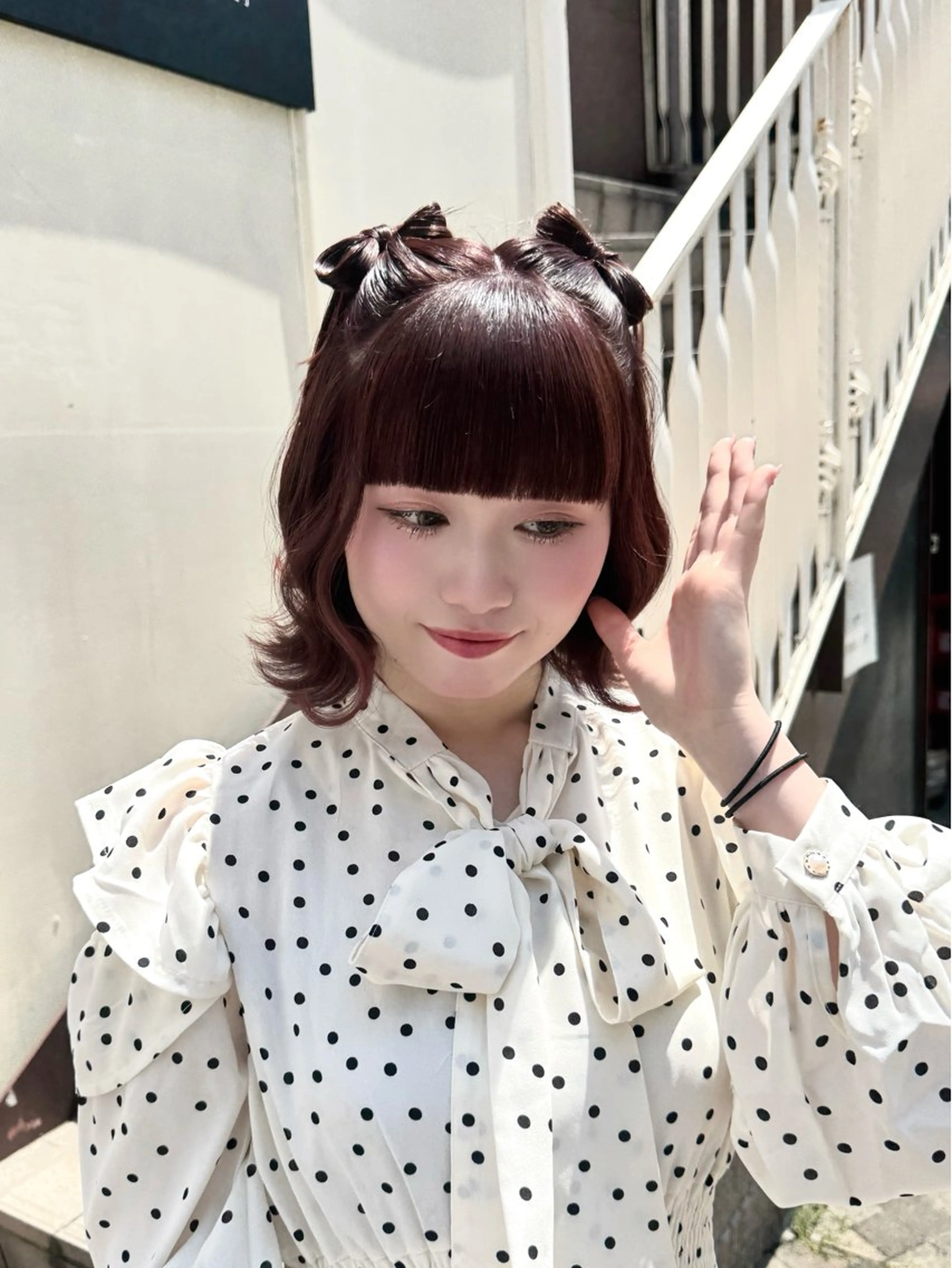 ショート ヘアアレンジ ヘアセット 髪質改善/アレンジ yumeyamadaのヘアスタイル