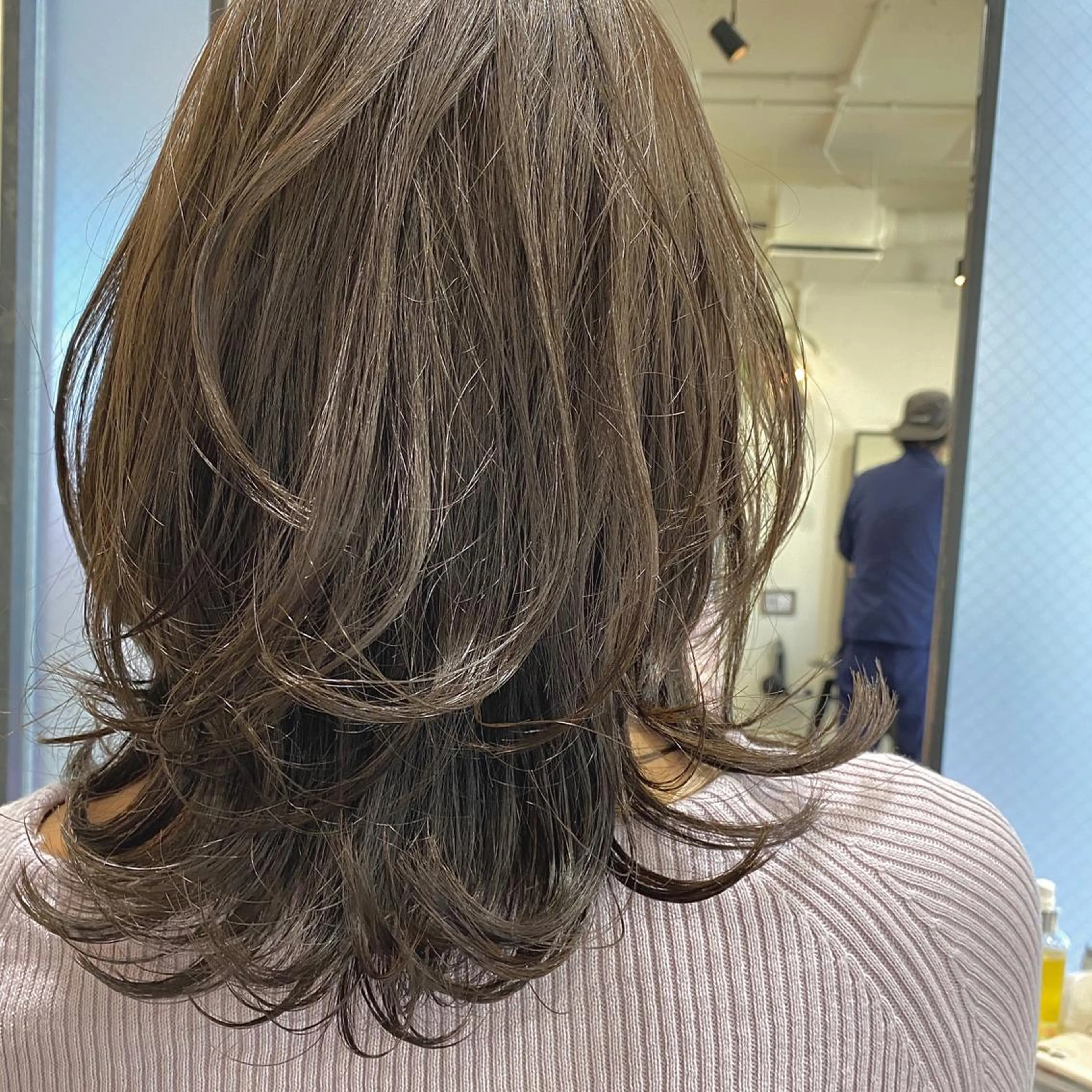 ミディアム カラー ヘアアレンジ 【ダメージレス施術】 【透明感】北村 拓也のヘアスタイル