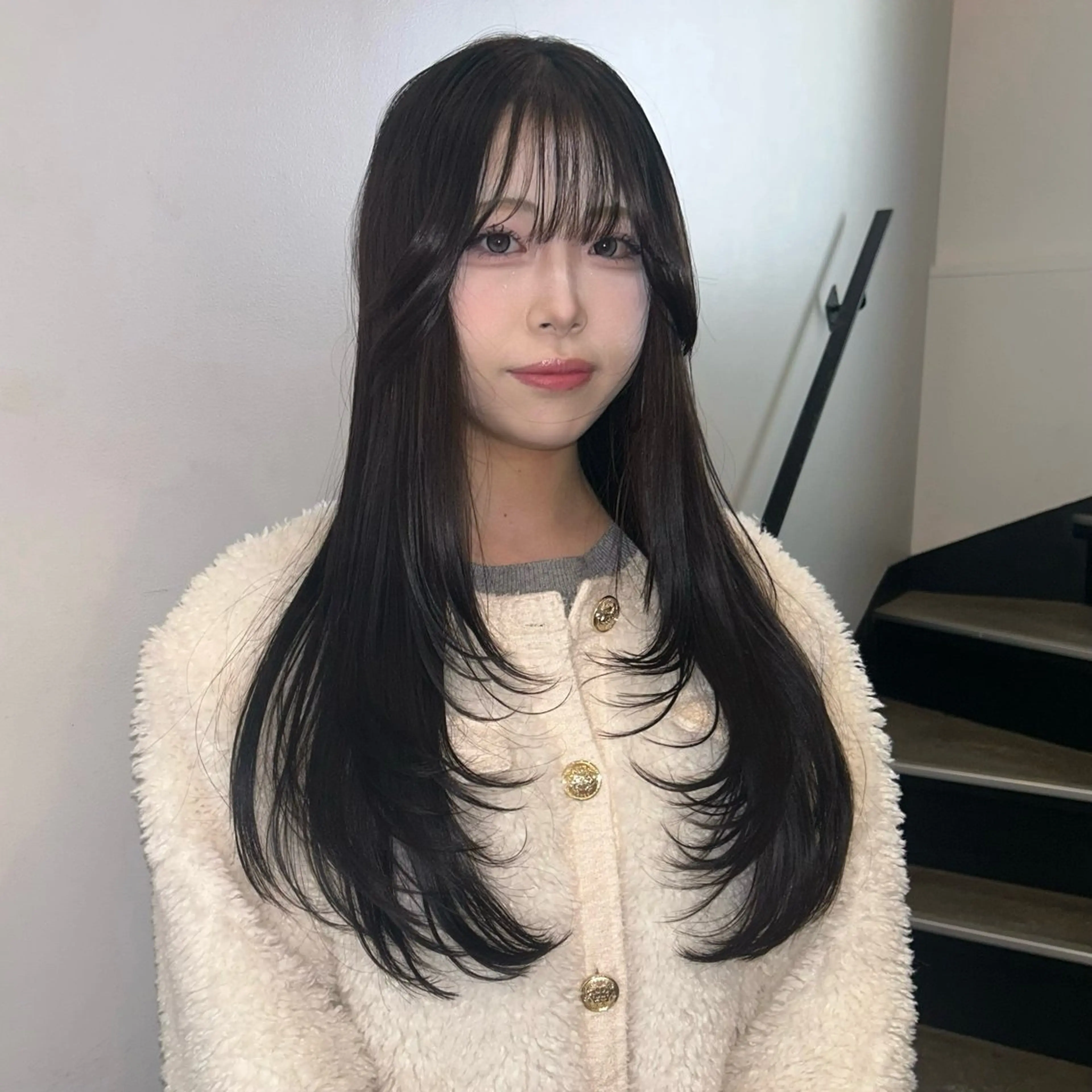 ロング カット ひな🐥ハイトーン/ レイヤーカット🍀のヘアスタイル