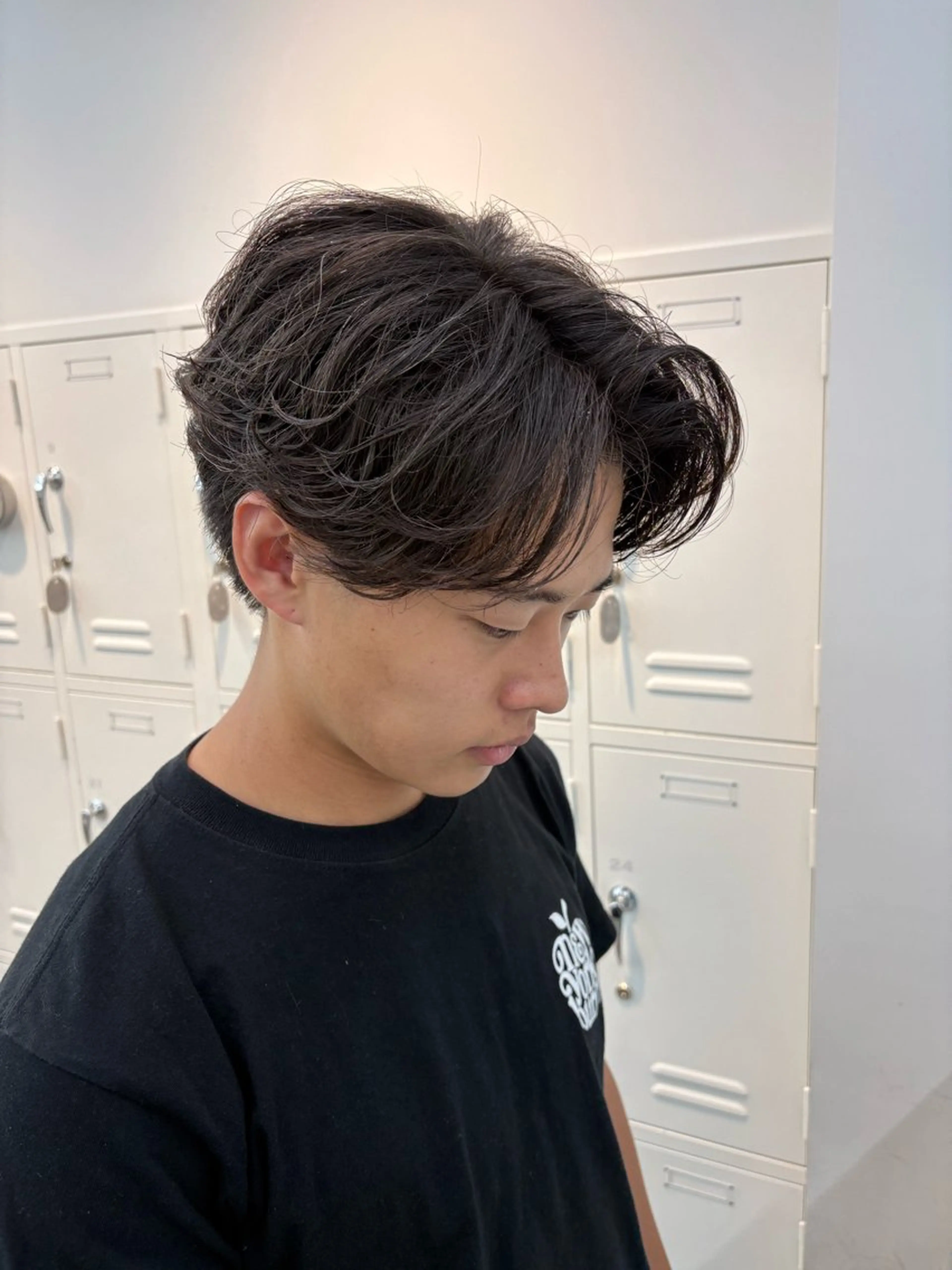 パーマ メンズ パーマ 🌀toa/波巻き✨ /メンズパーマ／栄のヘアスタイル