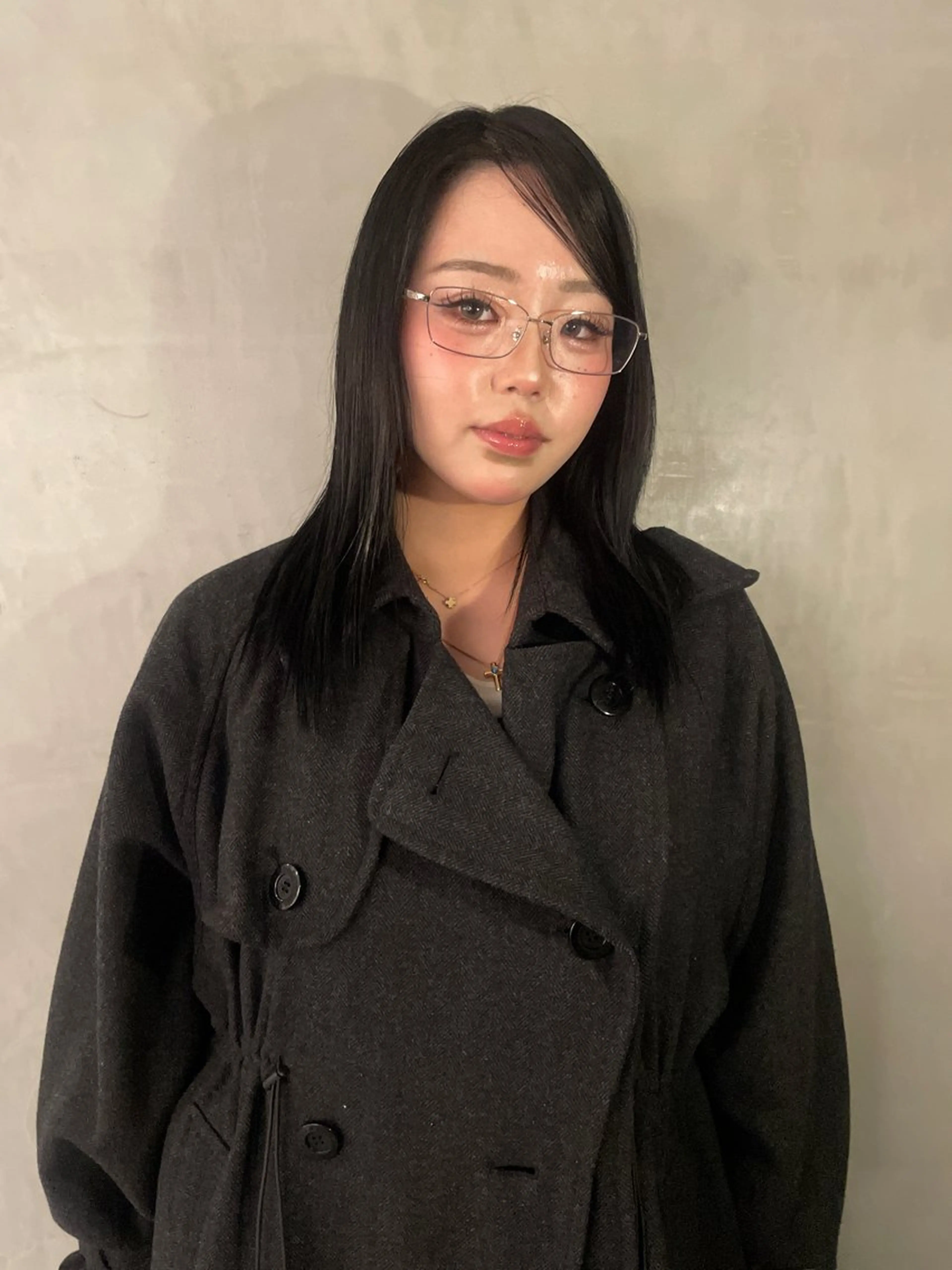 セミロング 🎀海外ヘア/表参道 Satone🎀のヘアスタイル