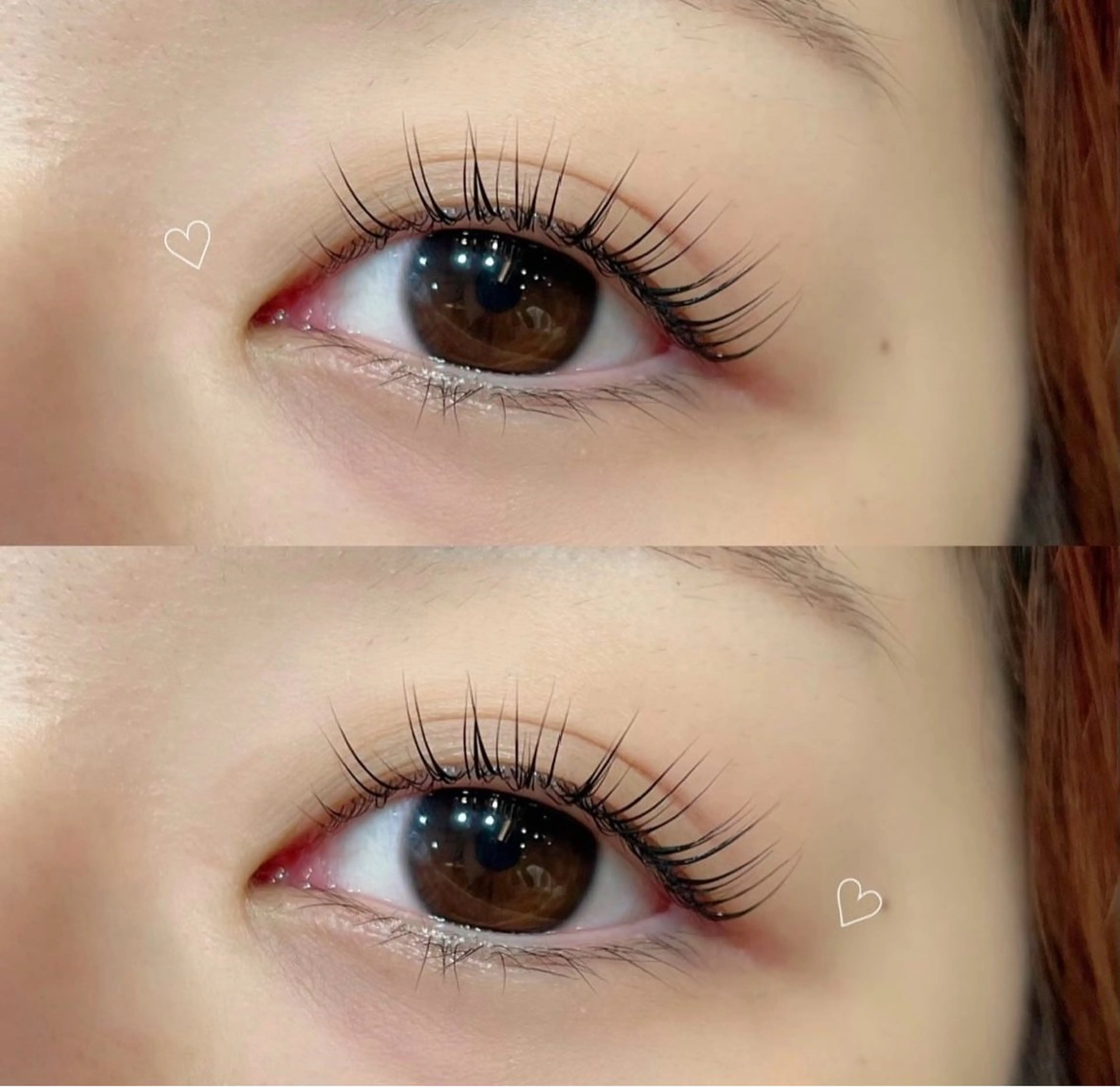 マツエク・マツパ 矢元 凪沙のマツエク・マツパデザイン