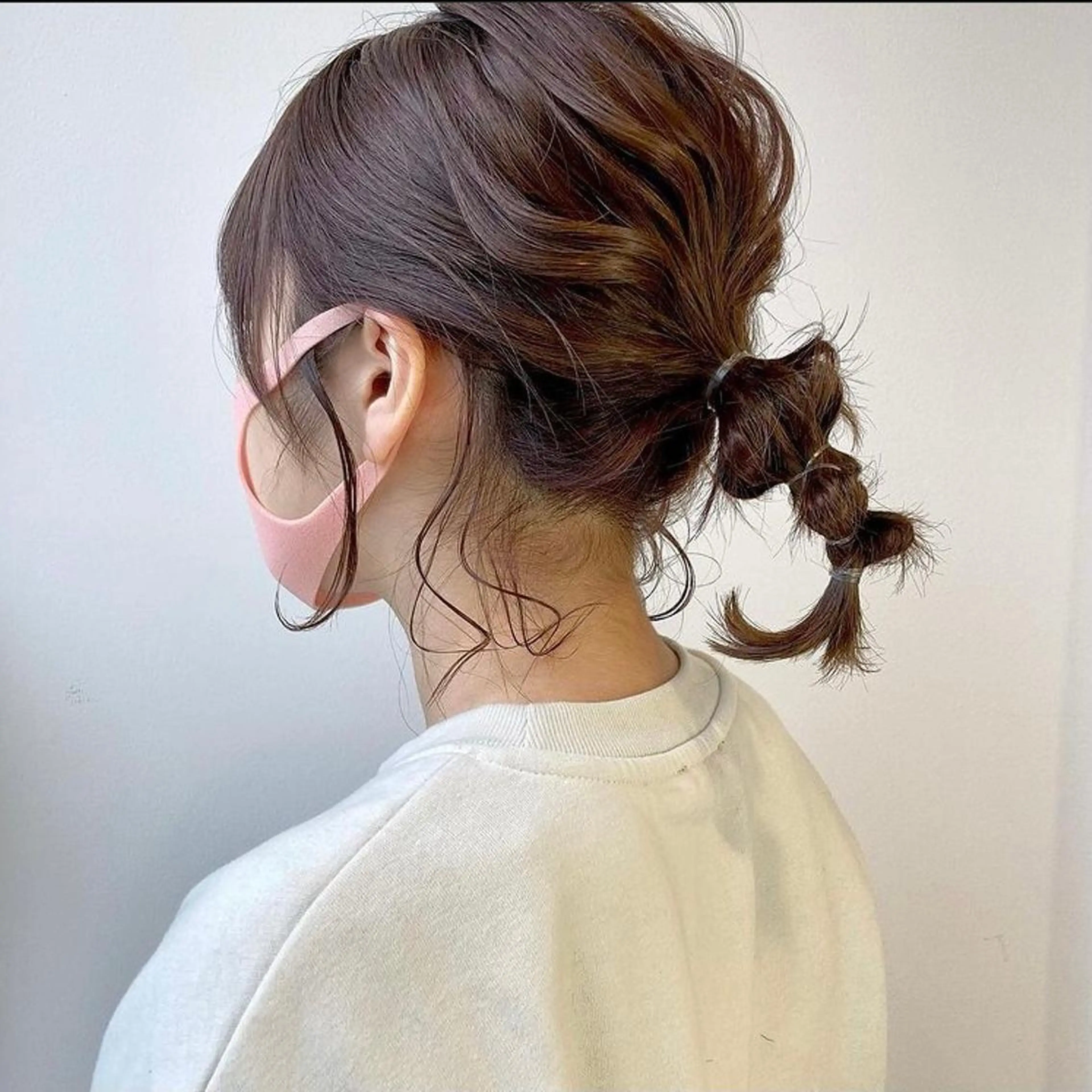 ショート ヘアアレンジ izumi 【カラー/髪質改善】のヘアスタイル