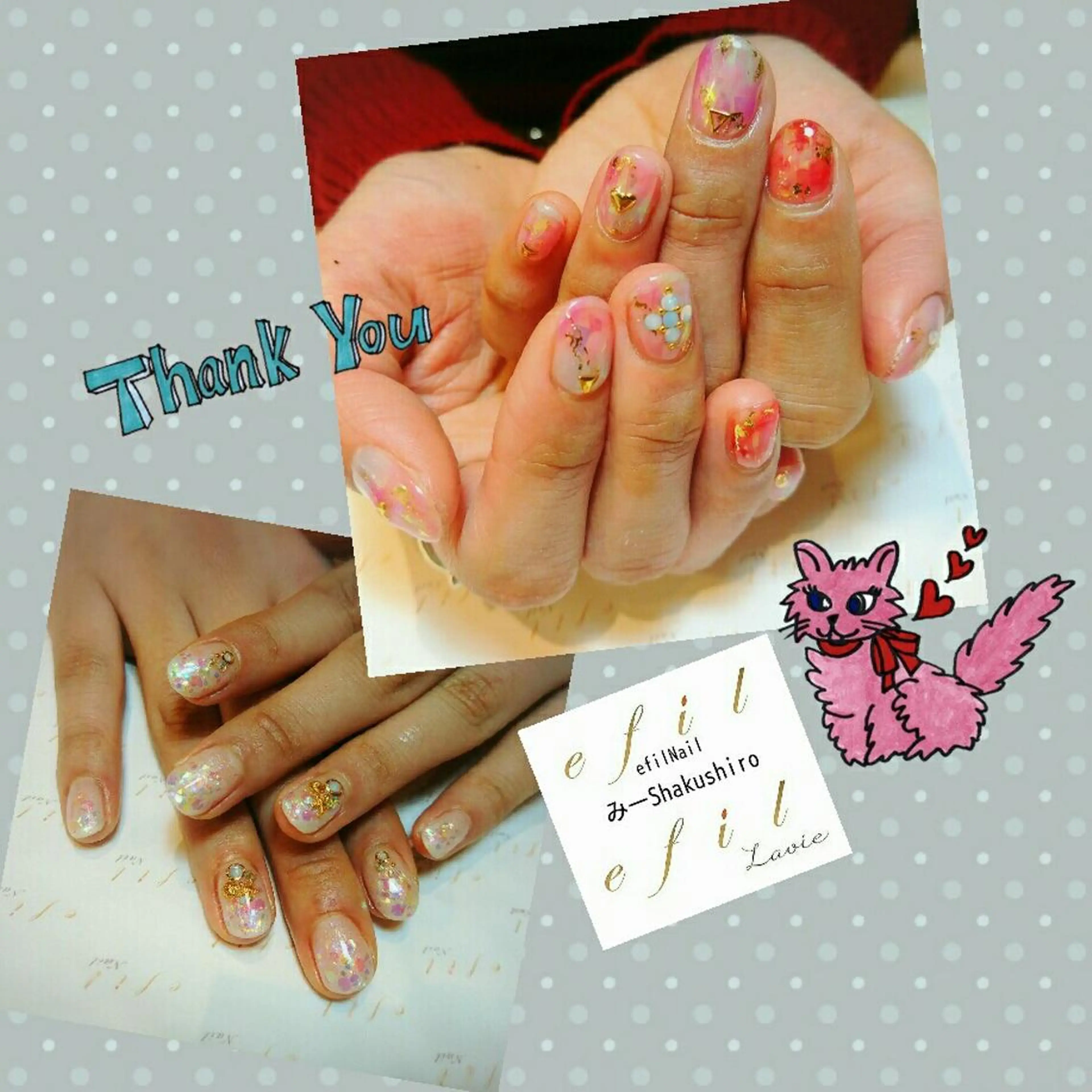 ネイル 持ち込み みー shakushiroのネイルデザイン