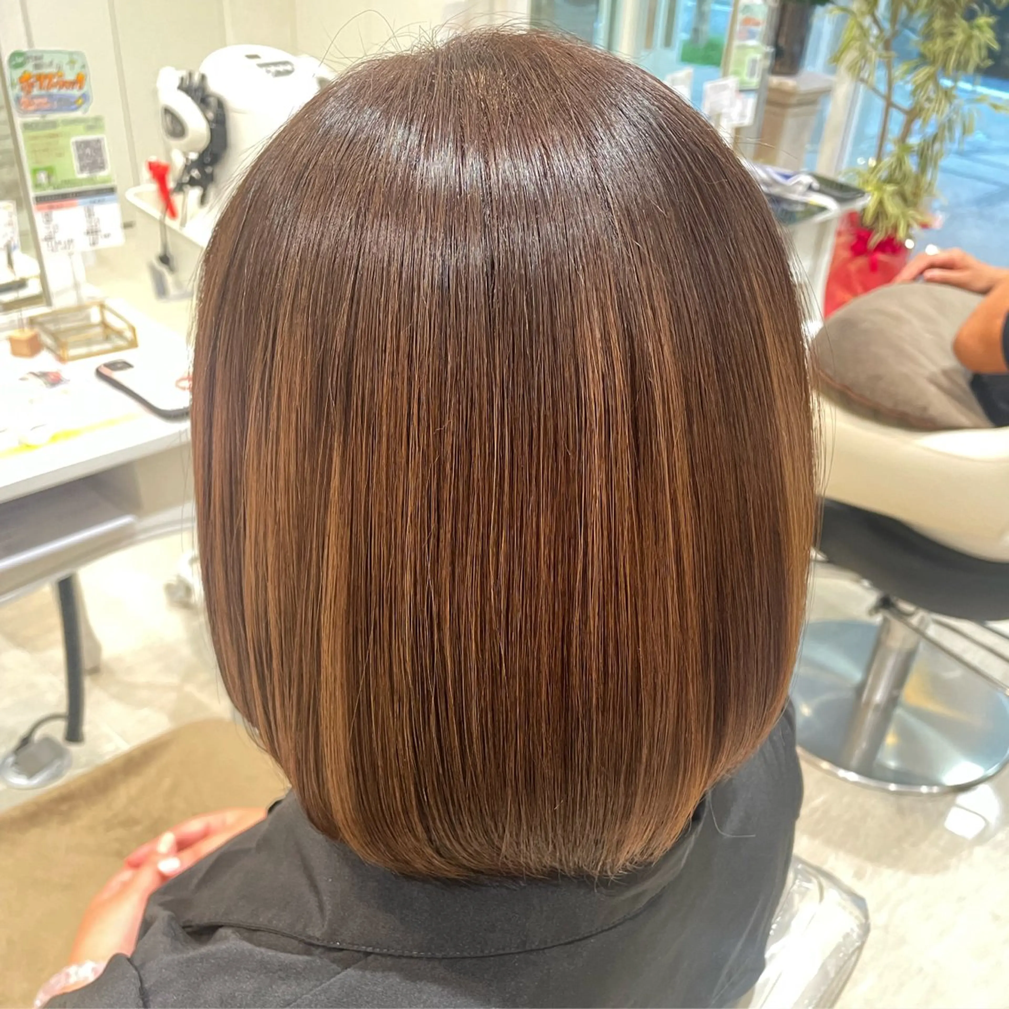 ミディアム レイヤー×ハイライト 🌷RINA🌷のヘアスタイル