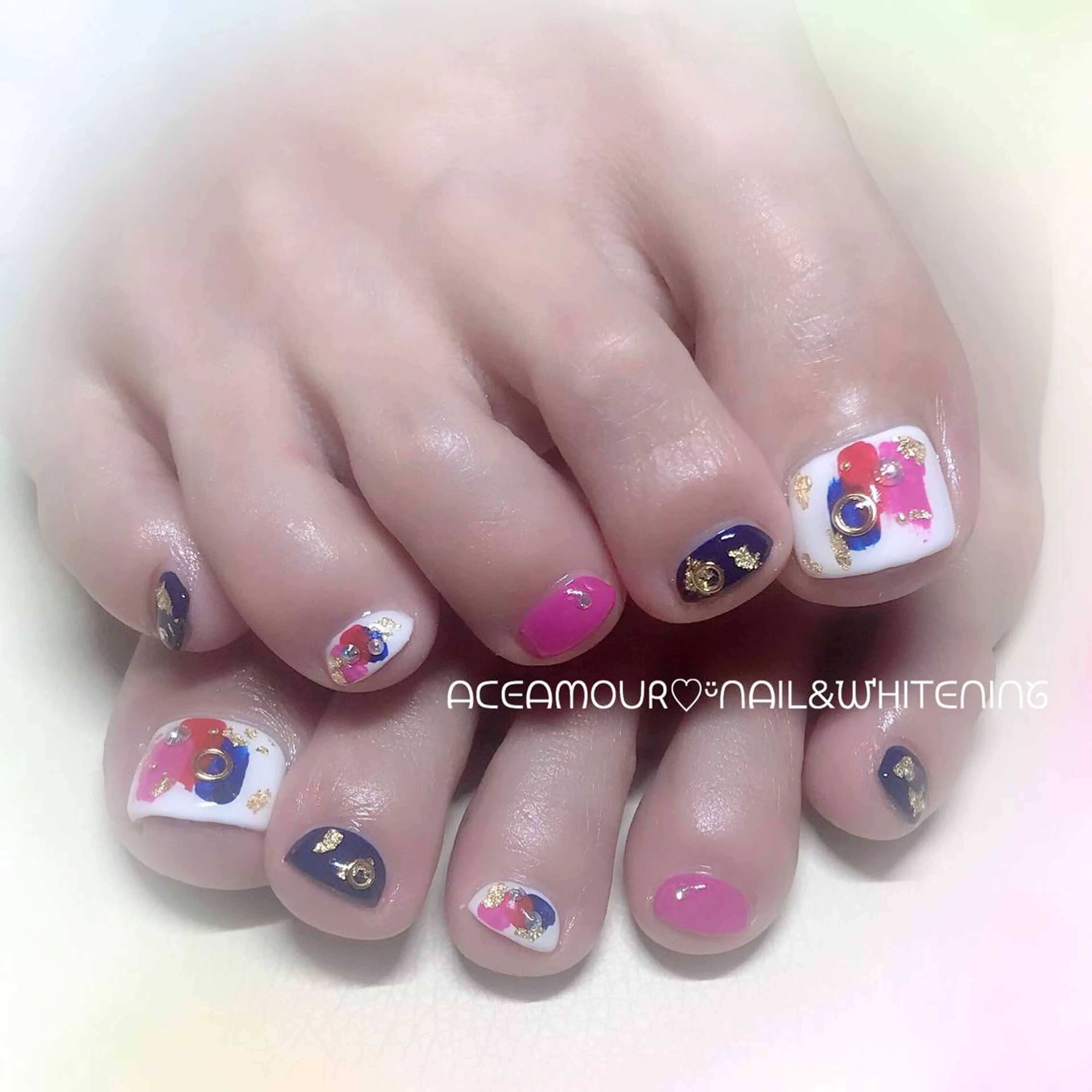 ネイル ネイル/耳つぼ /新ホワイトニングのネイルデザイン