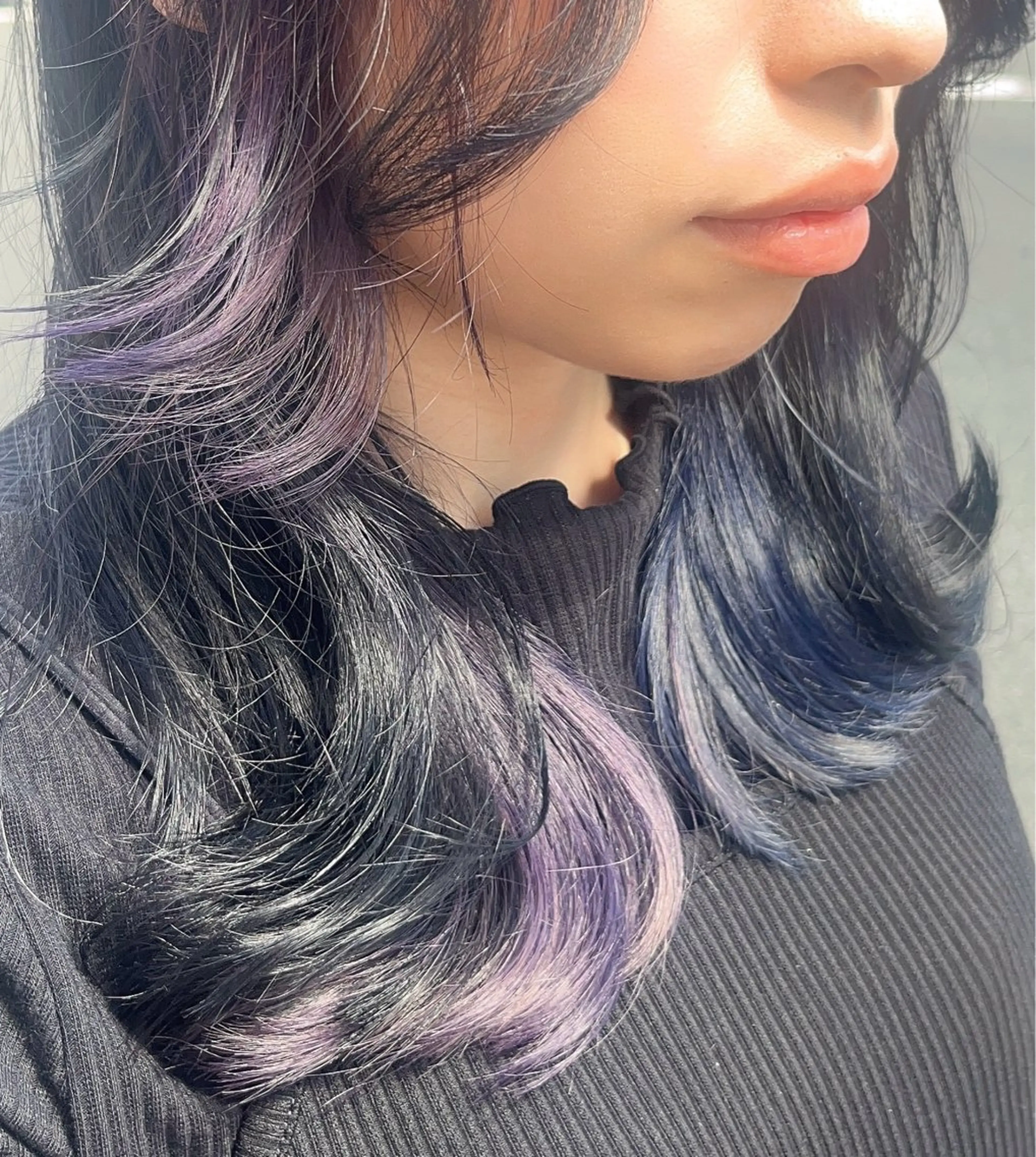 セミロング カラー ヘアカラー トリートメント 🫧透明感カラー🫧 マヤのヘアスタイル