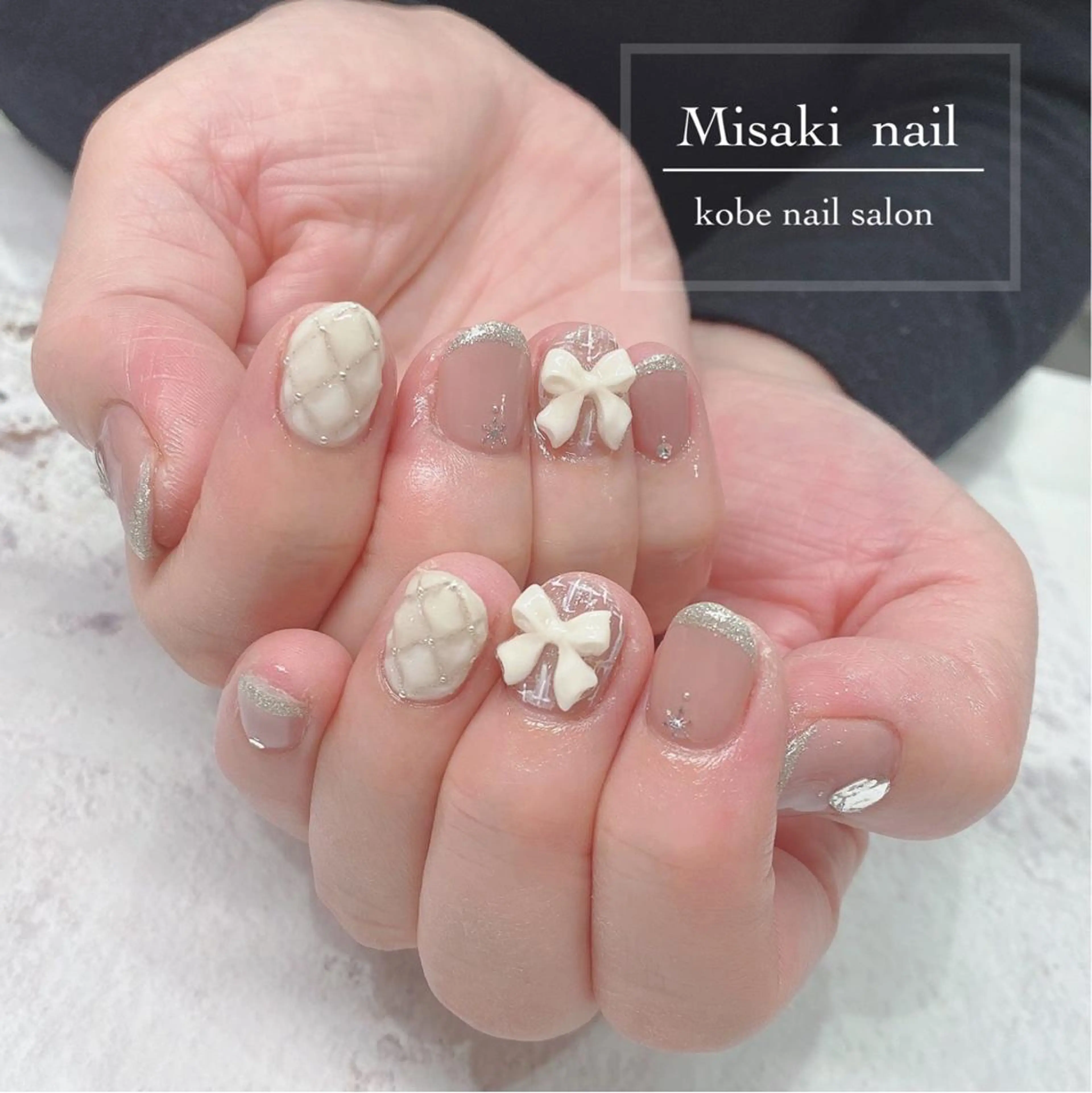 ネイル 韓国ネイル ワンホンネイル ハンドネイル nailsalon miinailsのネイルデザイン