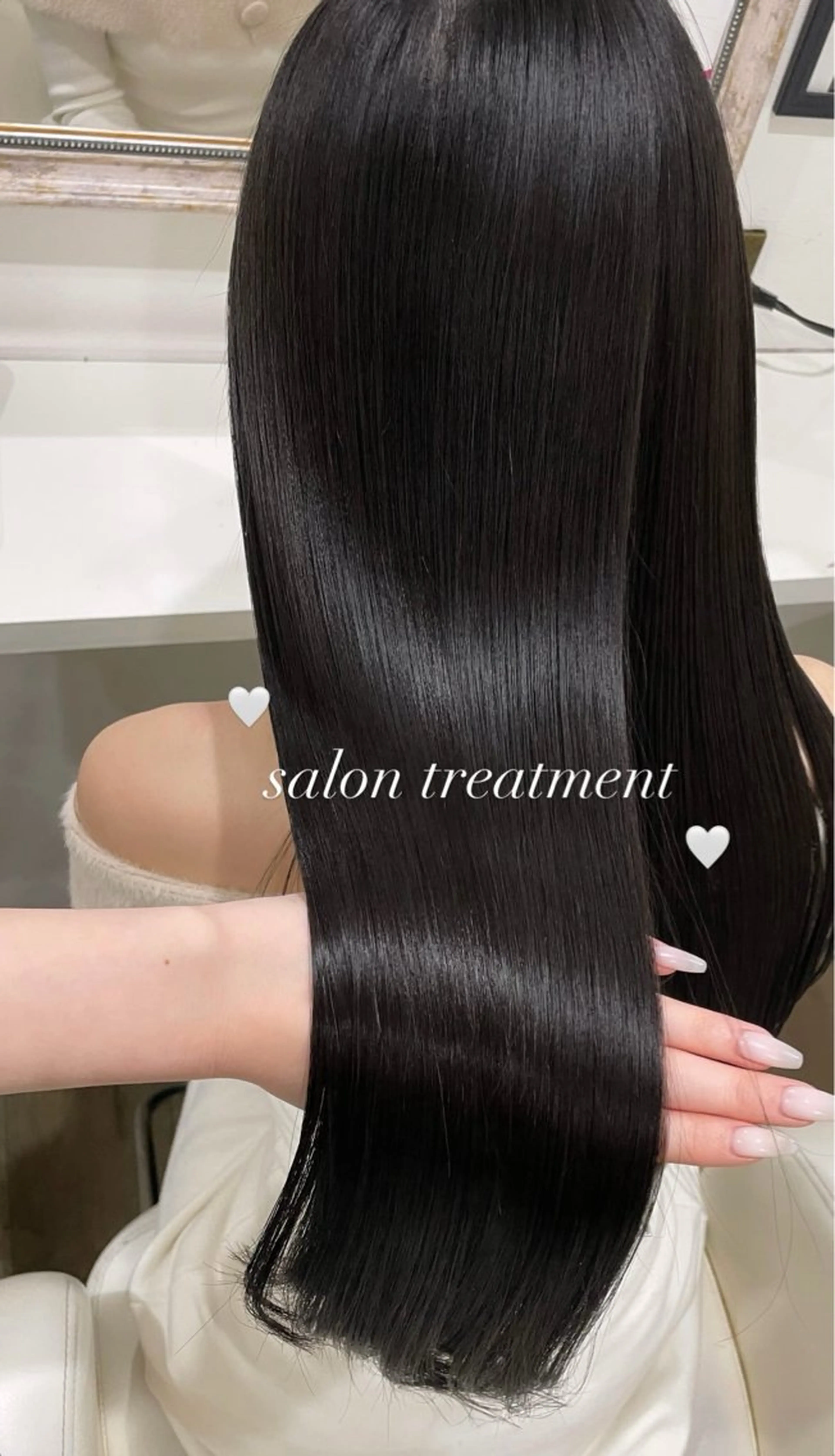 ロング 梅田/酸性ストレート 髪質改善/natsuのヘアスタイル