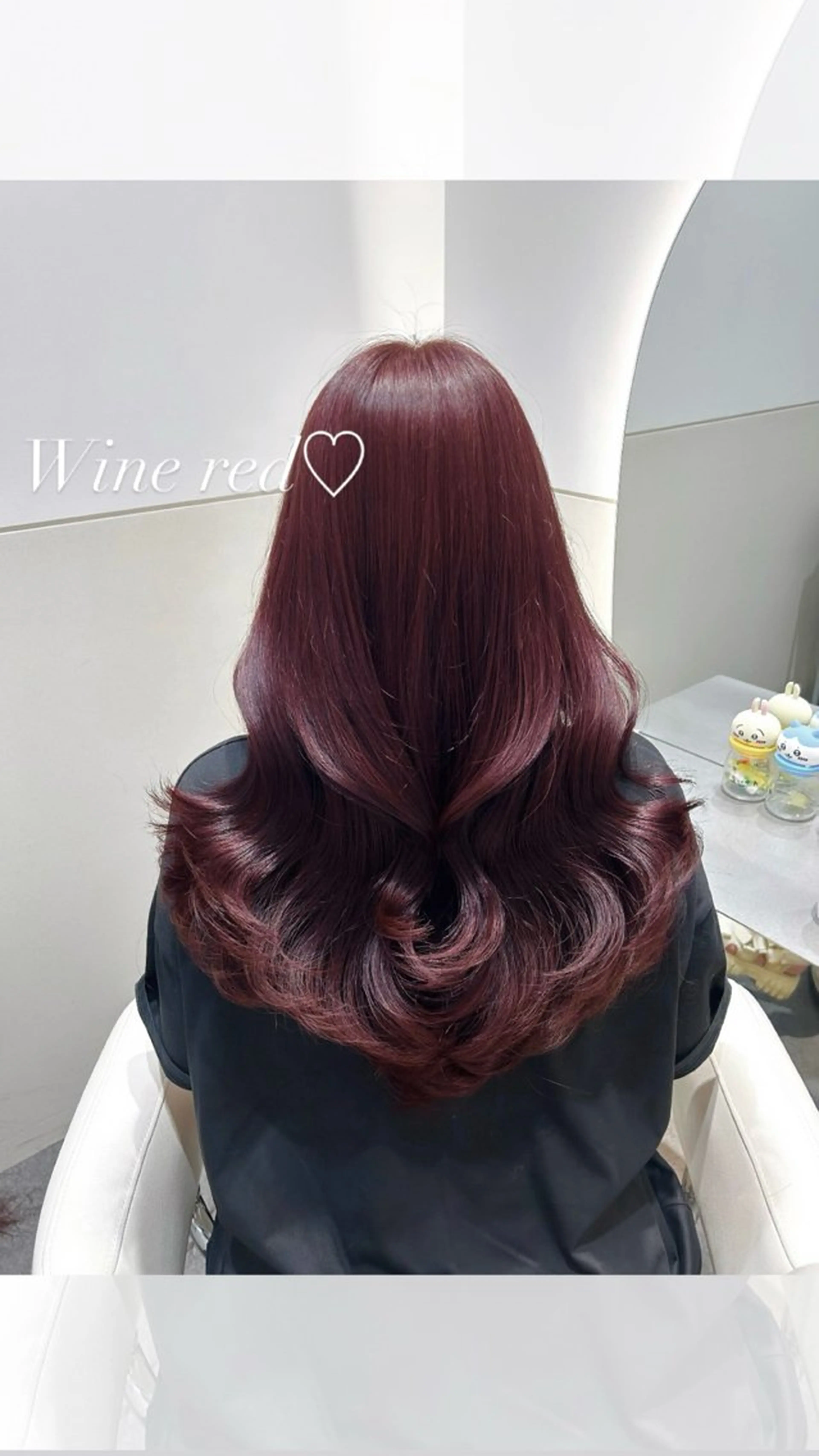 セミロング カラー カット ヘアカラー トリートメント SALOWIN銀座一丁目suite店所属・🩷韓国ヘア/ヨシン モリ🩷Maikaのヘアスタイル