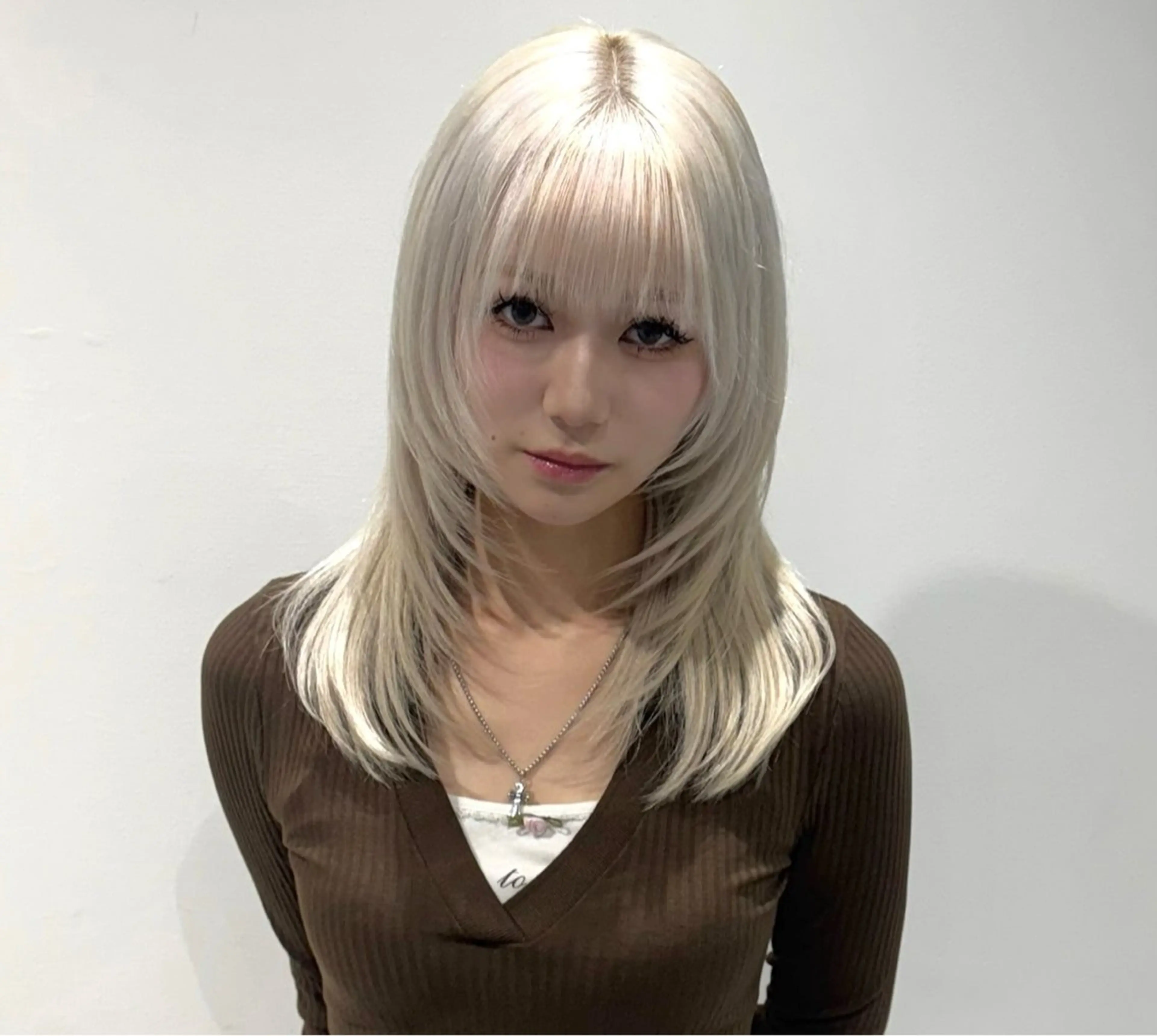 ミディアム ミディアムレイヤー レイヤーカット カット ヘアカラー Tiam shibuya所属・佐々木 哲太のヘアスタイル