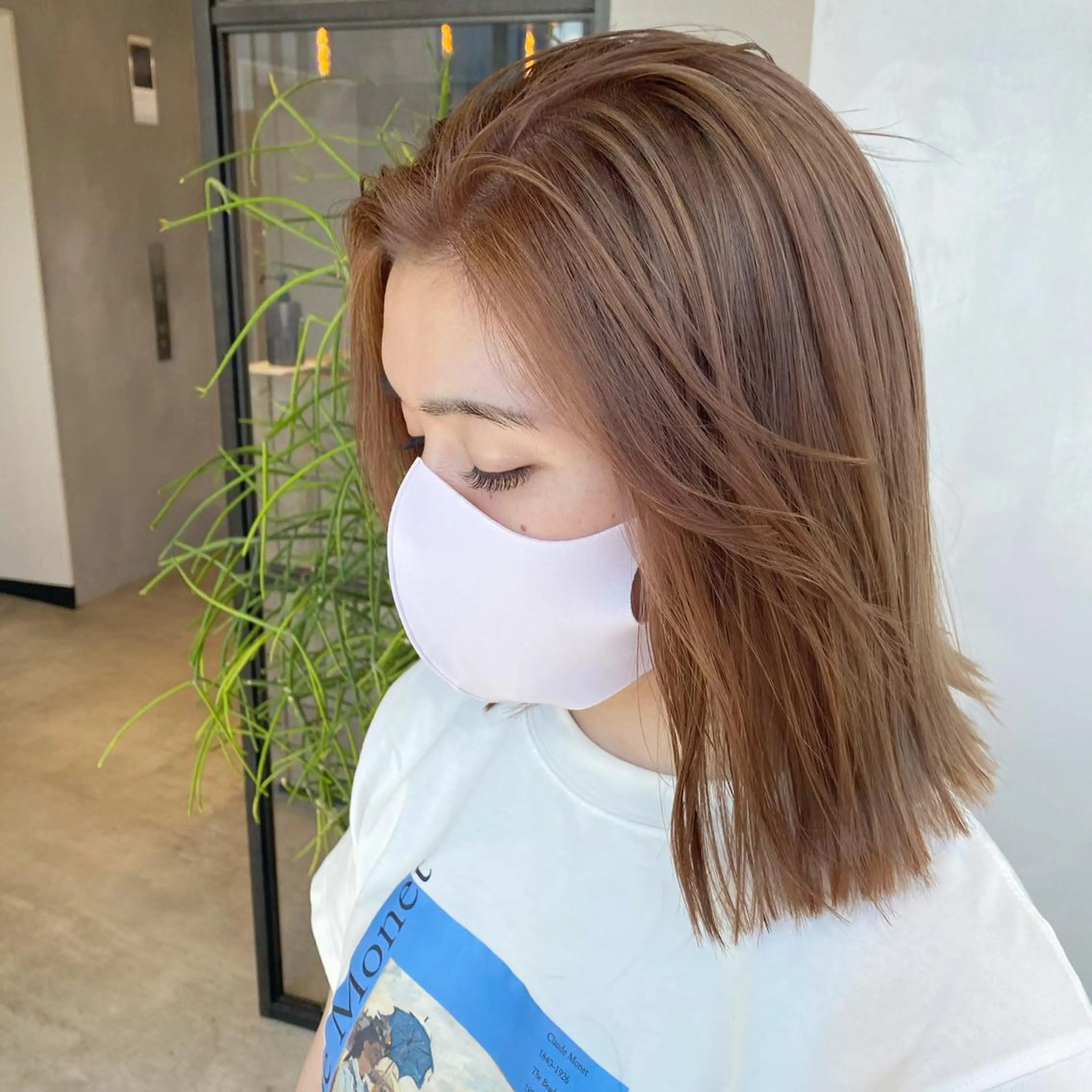 ミディアム カラー ヘアカラー トリートメント DX  share salon渋谷所属・カラー系/カット特化 🟠オオタキマサシのヘアスタイル