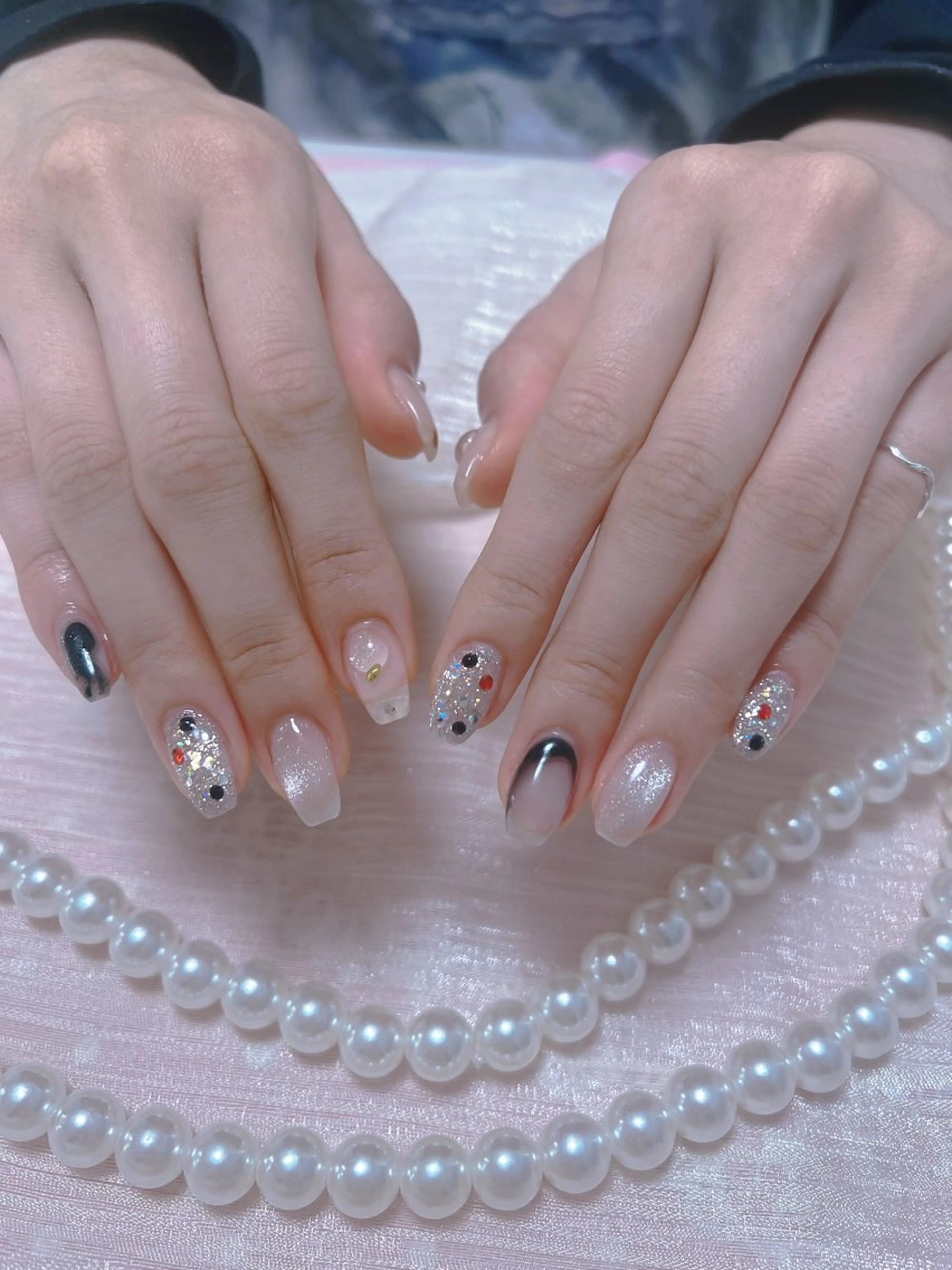 ネイル はぴねす所属・横浜 美夢のネイルデザイン