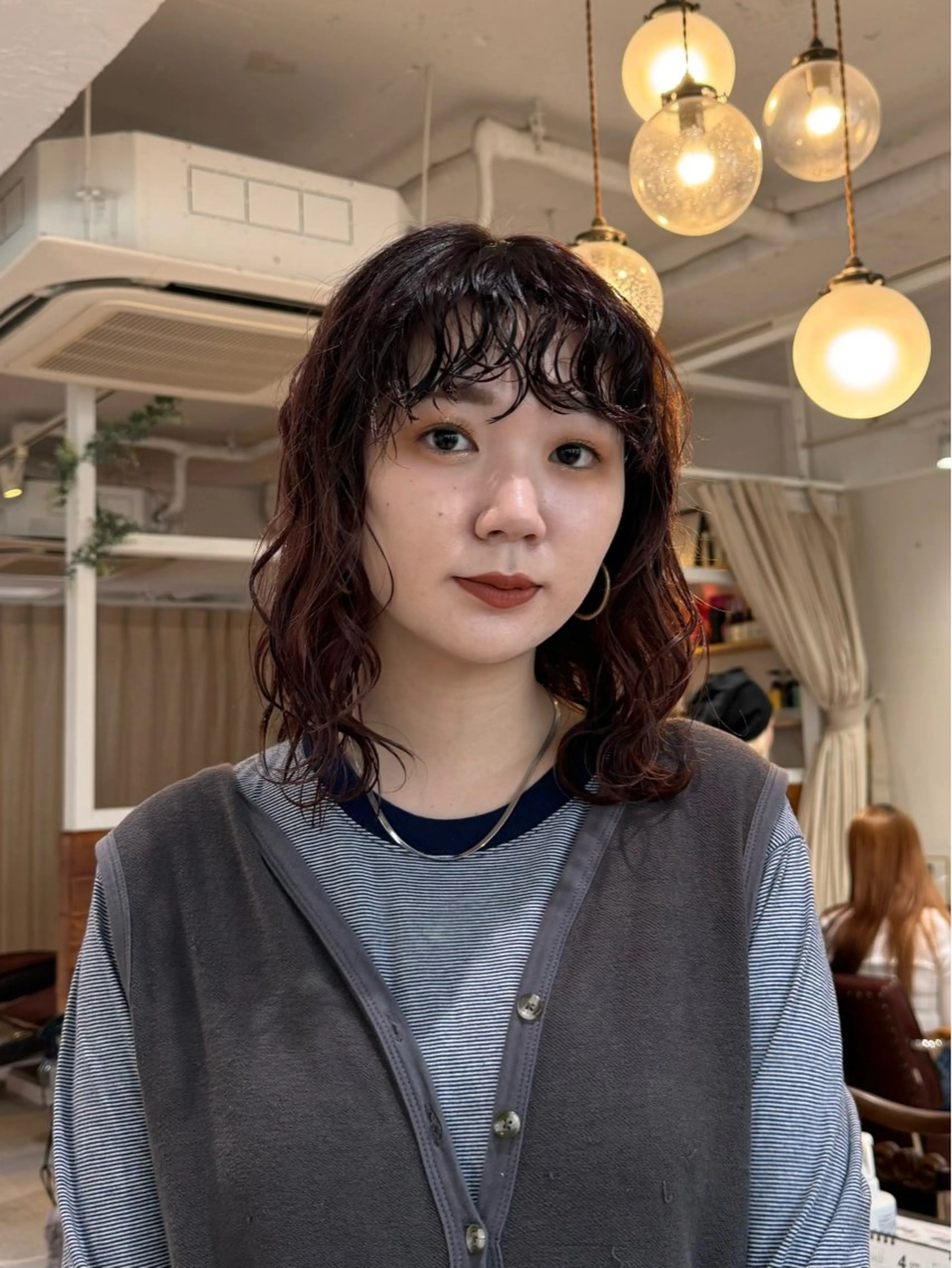 ミディアム パーマ ミディアムパーマ ニュアンスパーマ スパイラルパーマ パーマ 𝙎𝙚𝙞𝙧𝙖 ☆カット/パーマのヘアスタイル