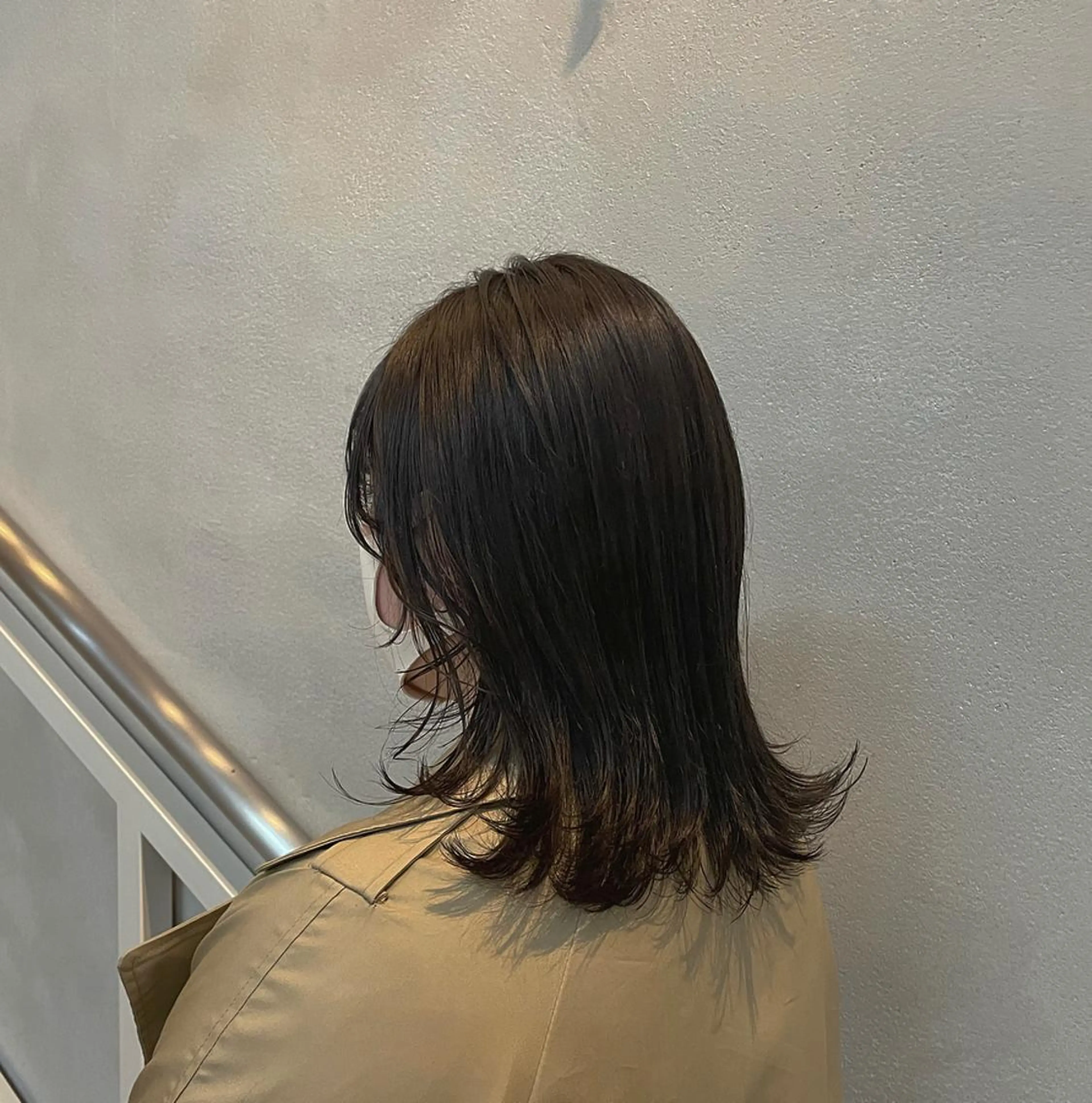 ミディアム カラー グレージュ 沖縄/ヘアアレンジ /ナカノのヘアスタイル