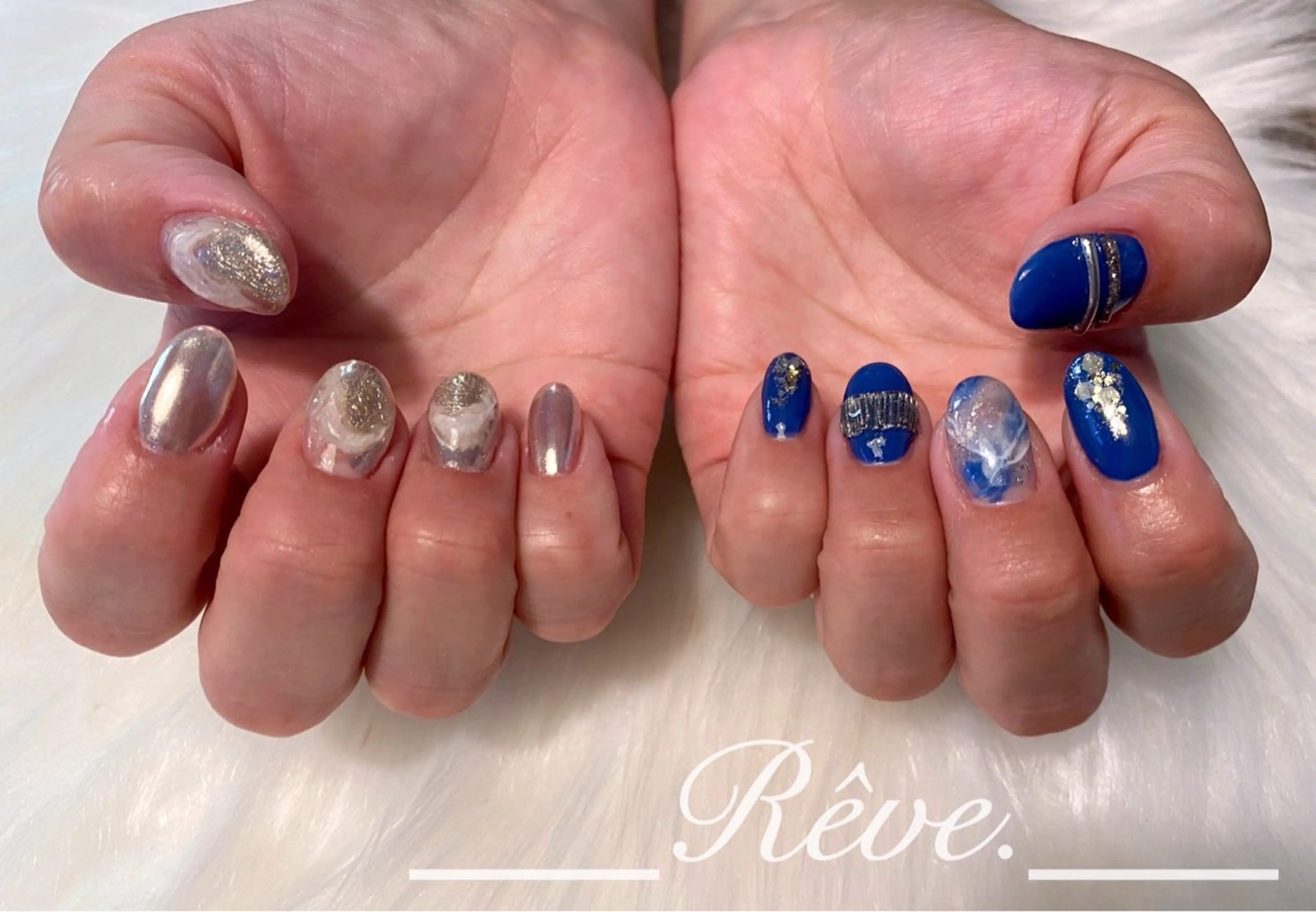 ネイル ハンドネイル Reve. 黒澤のネイルデザイン