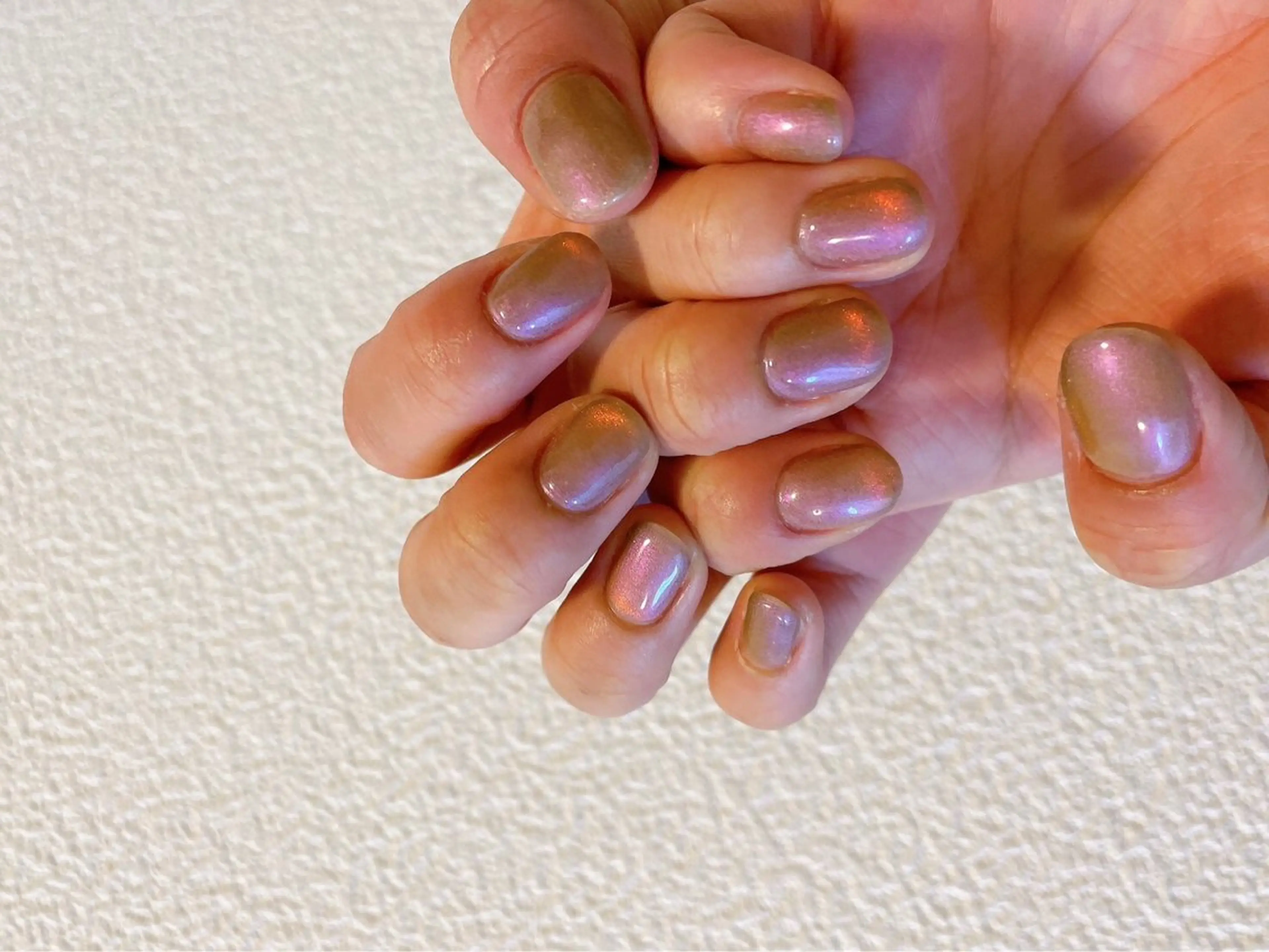 ネイル オーロラネイル フットネイル フレンチネイル ジェルネイル 韓国ネイル ハンドネイル kiki nail &brow二子玉川の眉毛・アイブロウイメージ