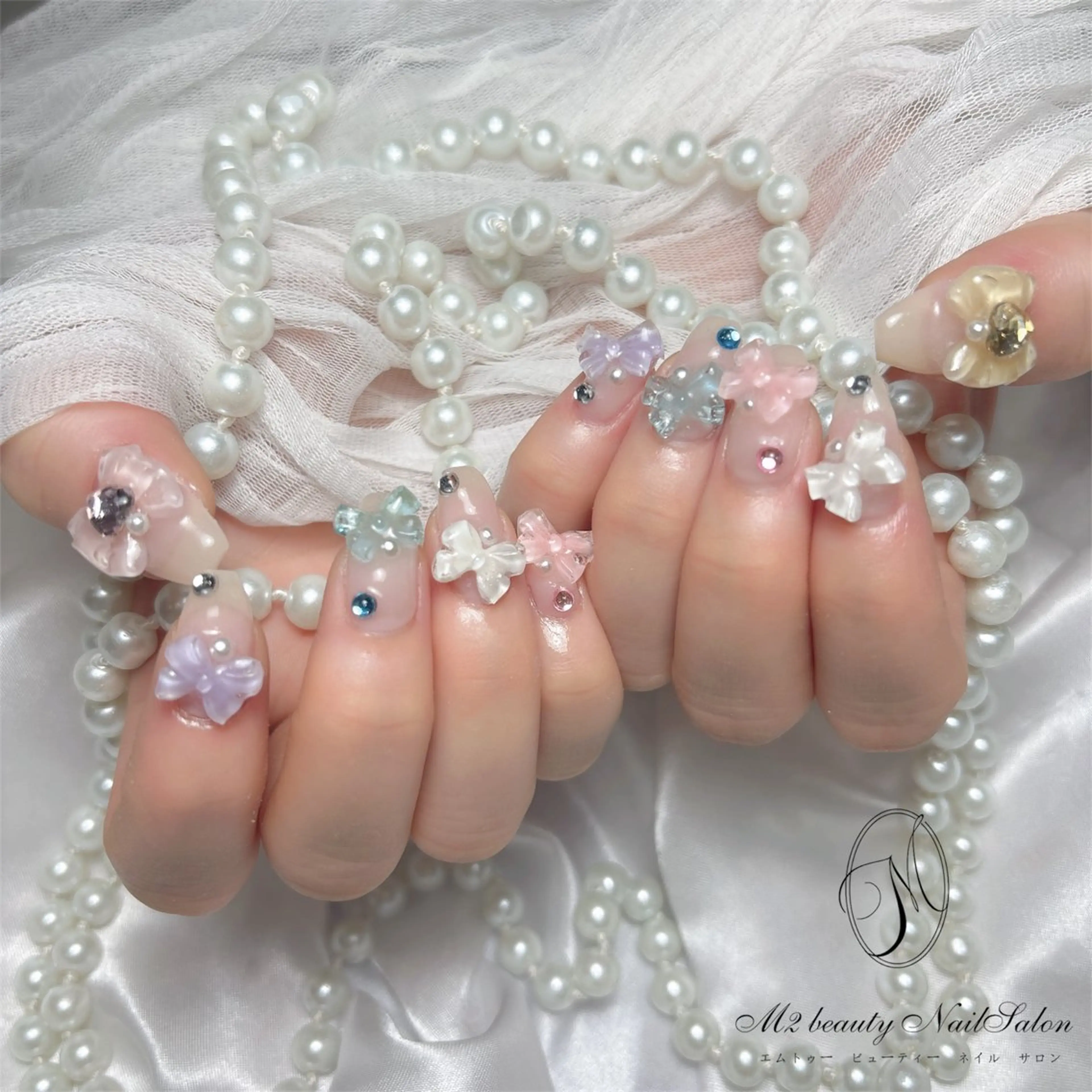 ネイル ハンドネイル M2 BEAUTY Rionのネイルデザイン