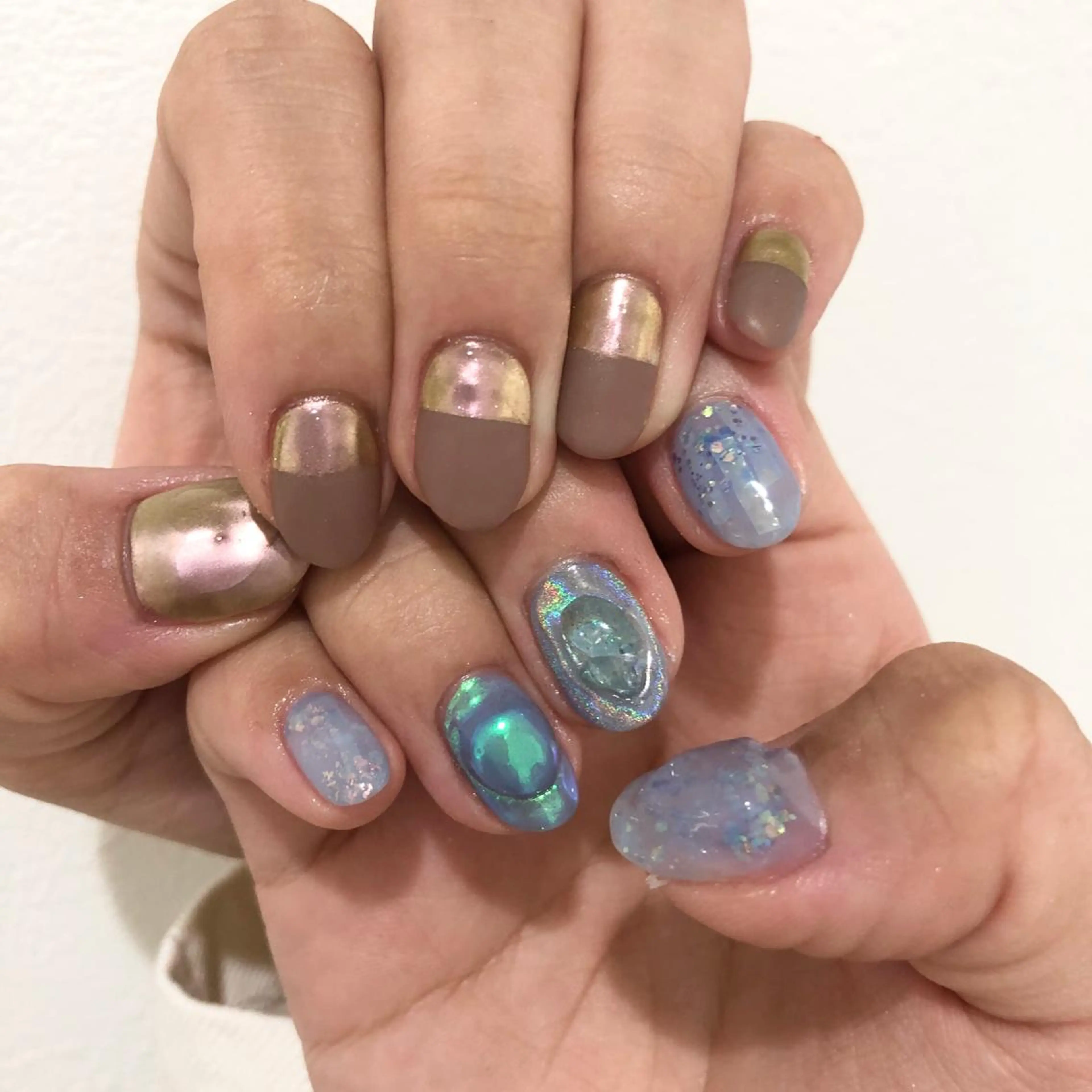 ロング カラー キッズ ネイル マツエク・マツパ 福田 加奈のネイルデザイン