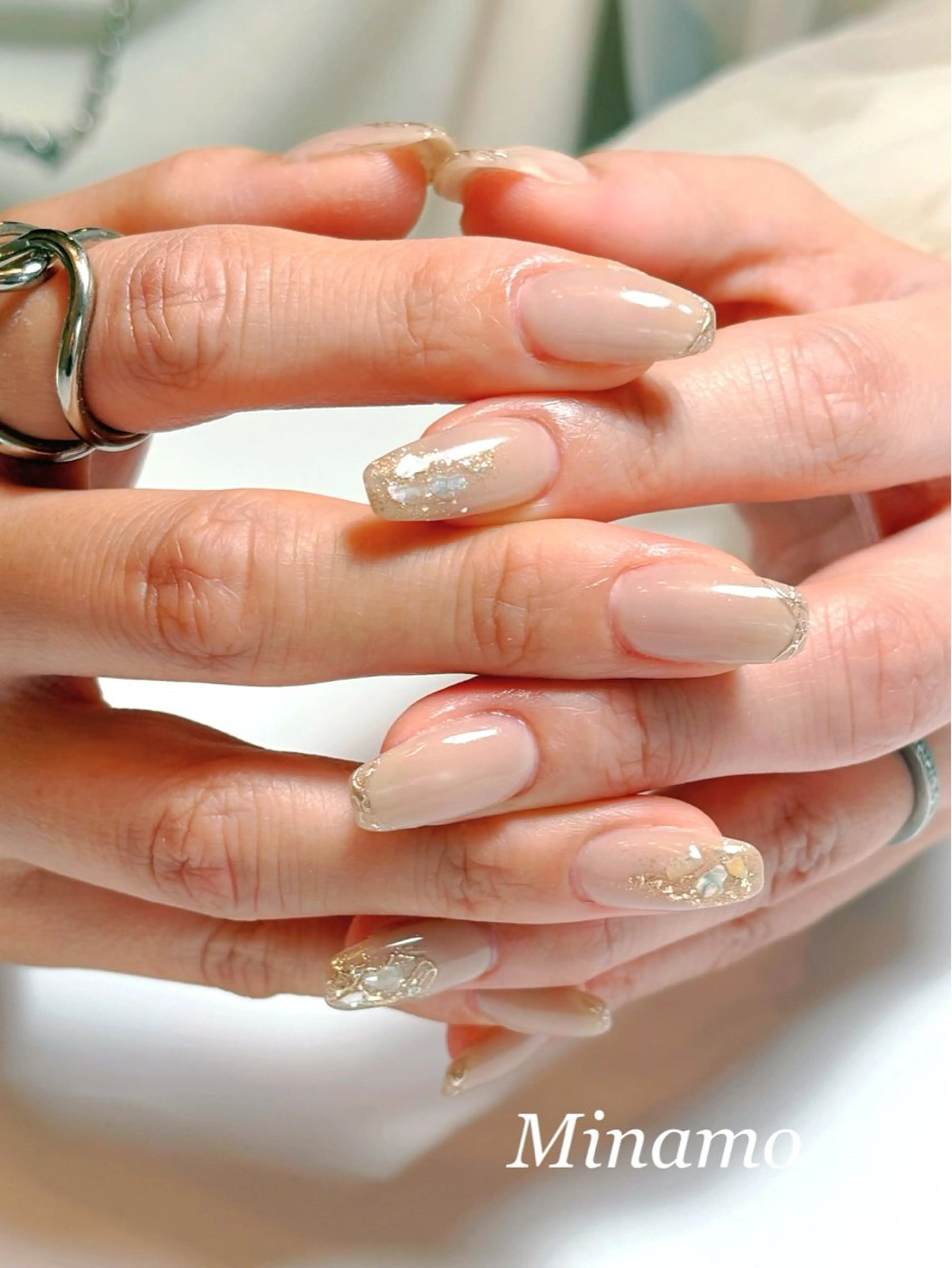 ネイル ハンドネイル Minamo 🩵のネイルデザイン