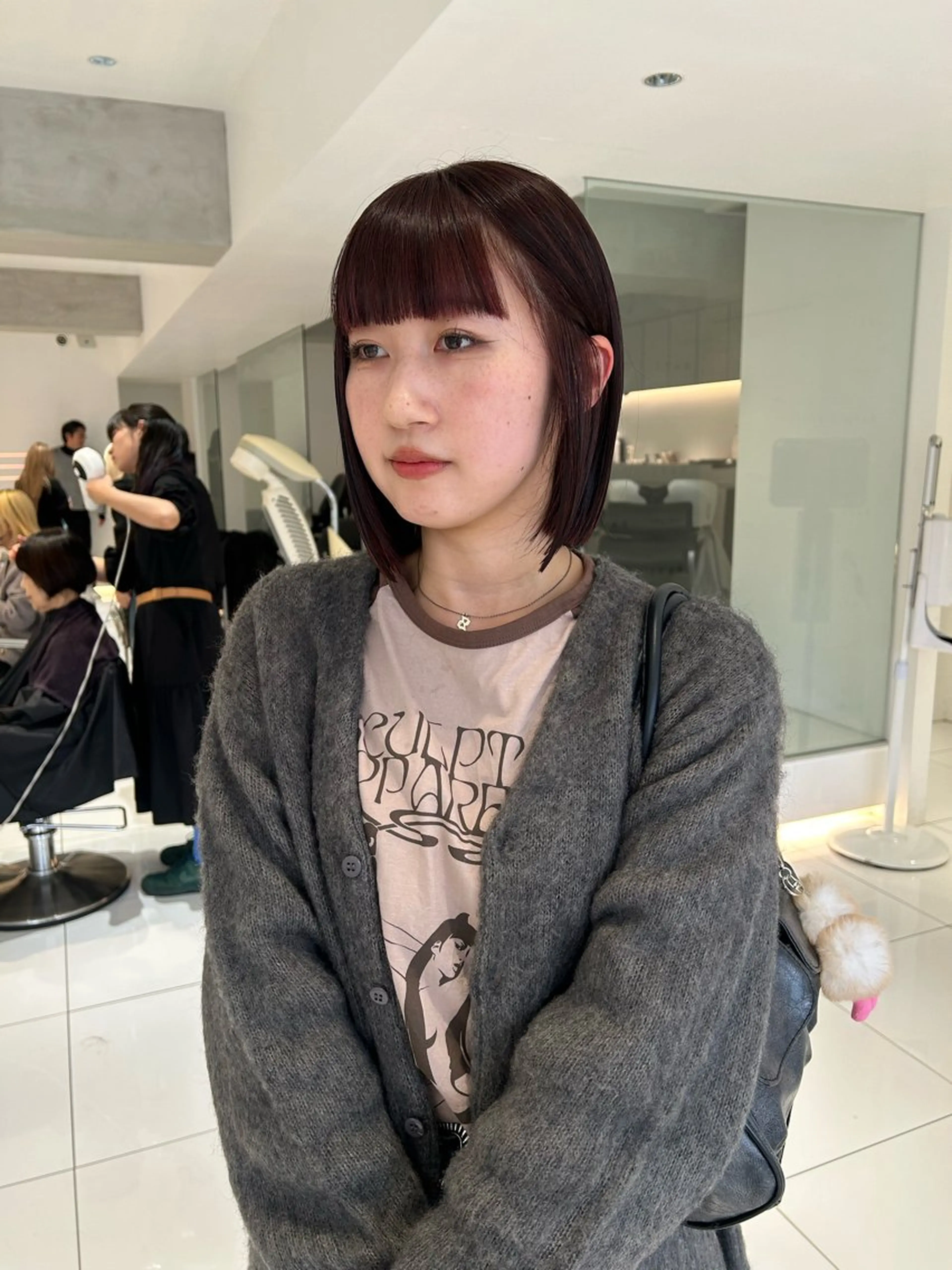 ショート カラー カット ヘアカラー 海外レイヤー /NAGISAのヘアスタイル