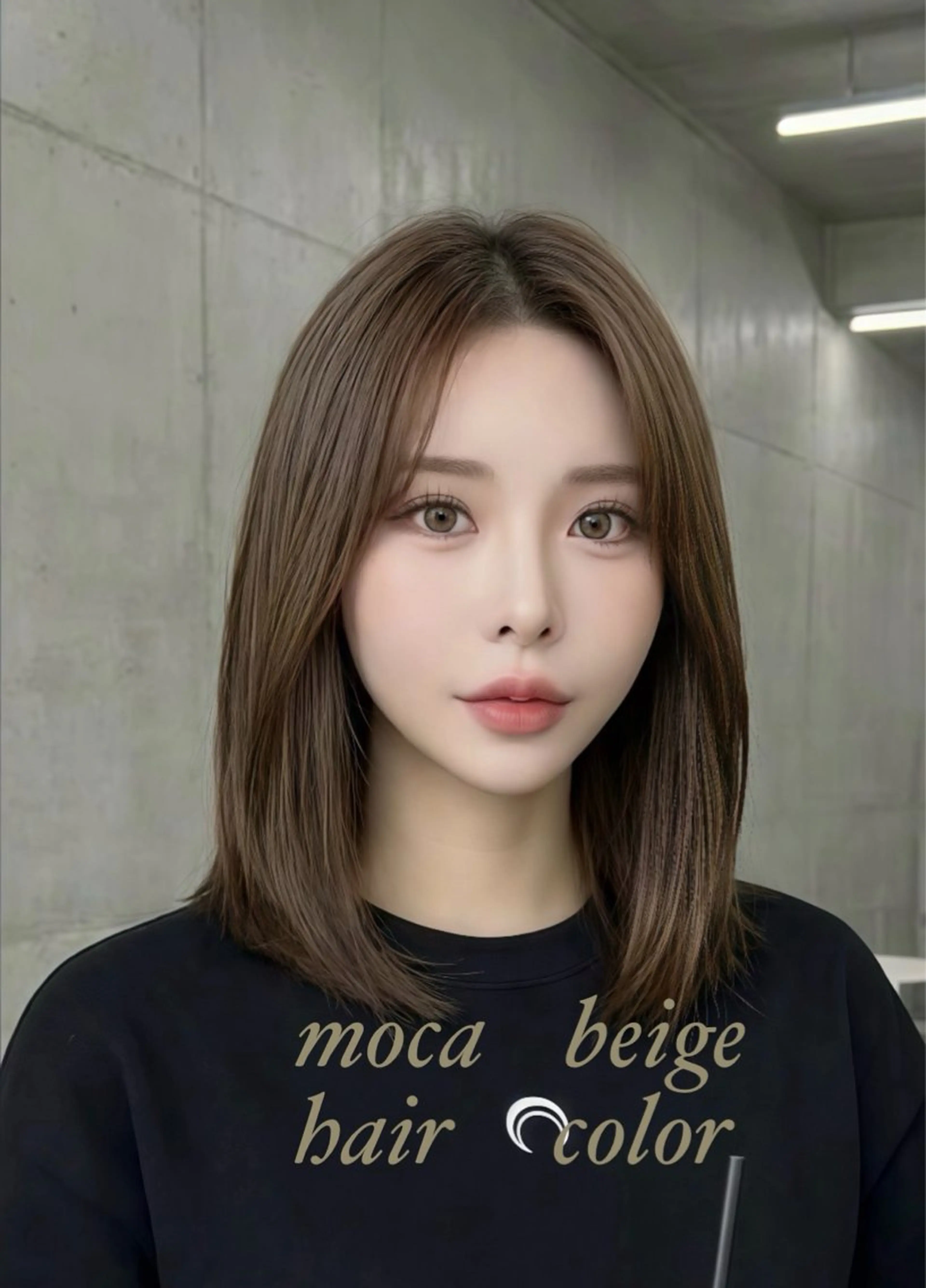 似合わせカット＋透明感カラー＋TRの写真