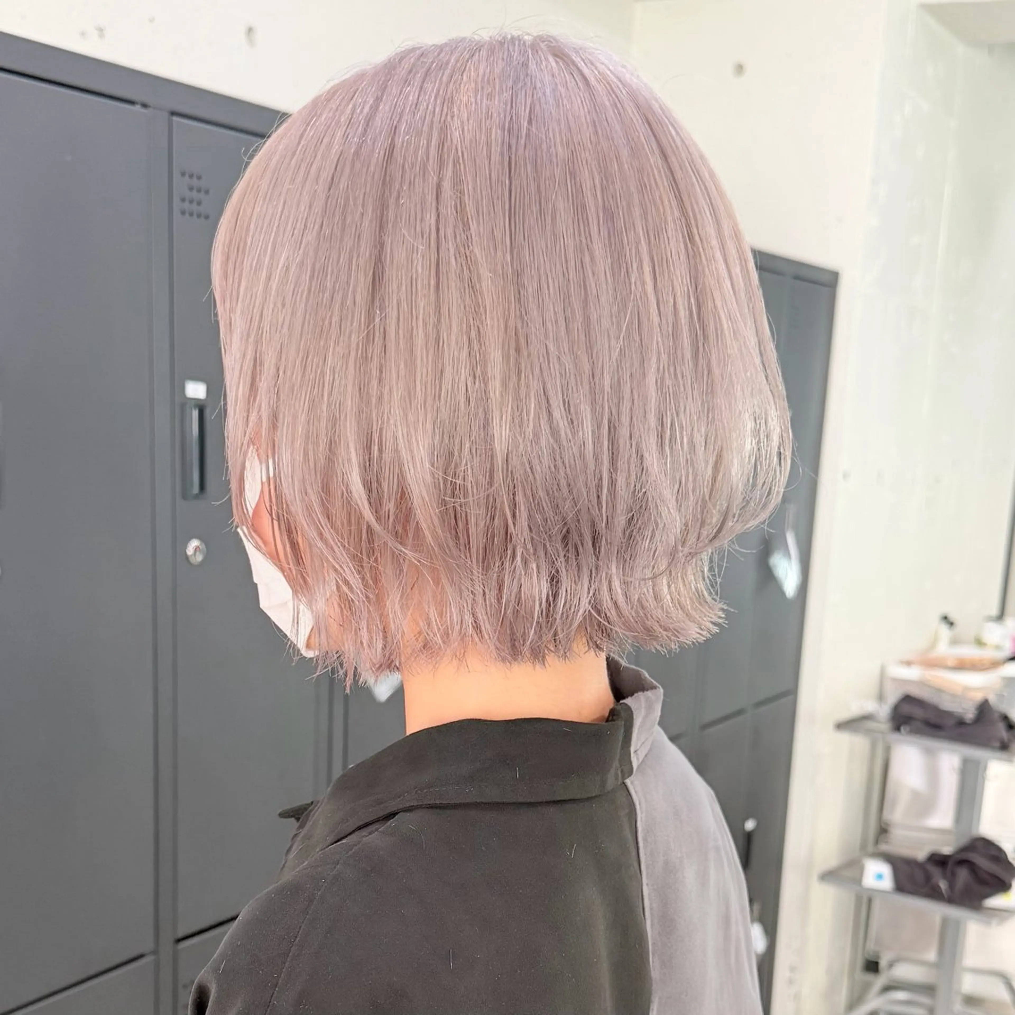 ショート ボブレイヤー ボブ レイヤーカット 似合わせカット ボブ・韓国ヘア特化 美容師💕織茂ひかりのヘアスタイル
