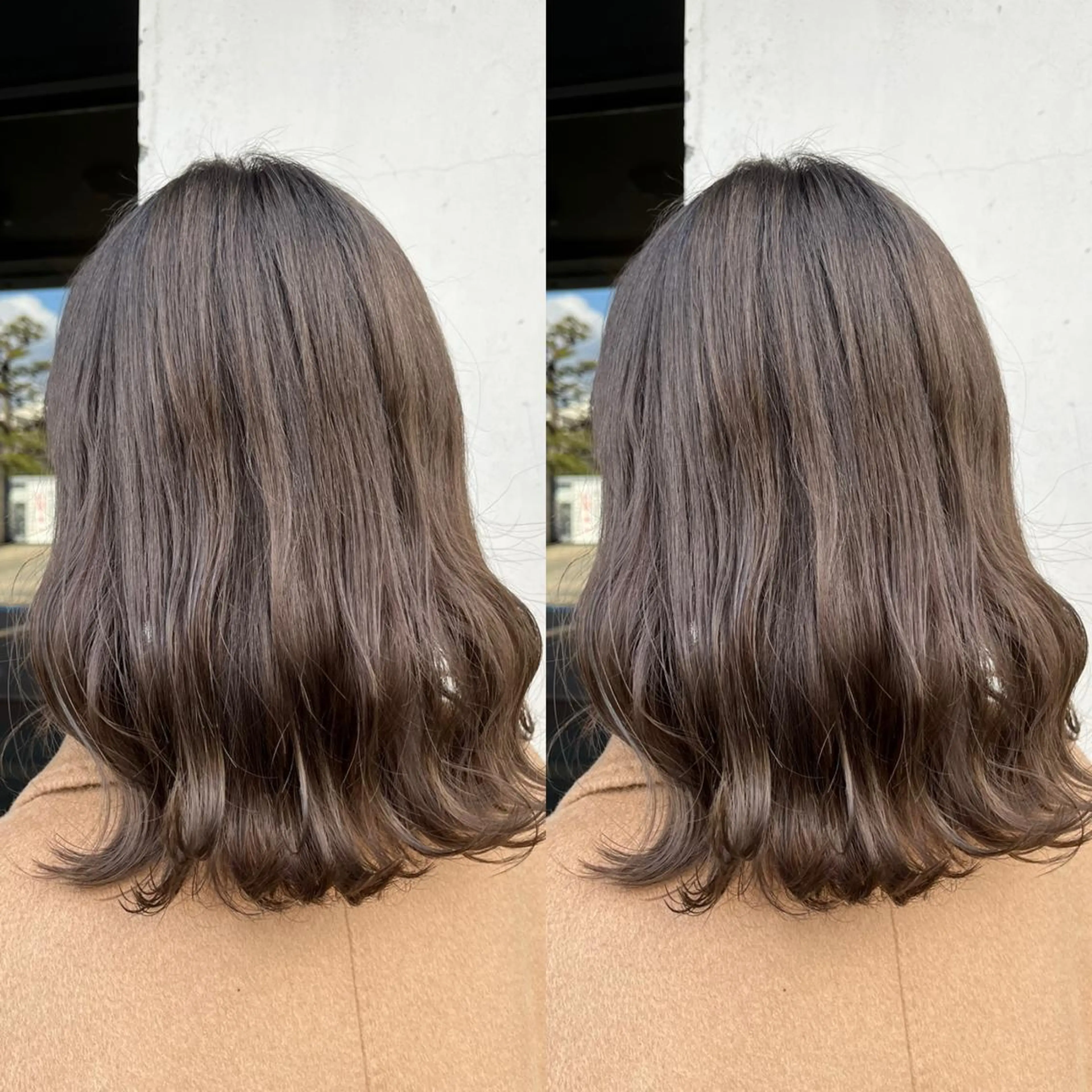 ミディアム カラー 髪質改善･縮毛矯正 特化･ユウシンのヘアスタイル