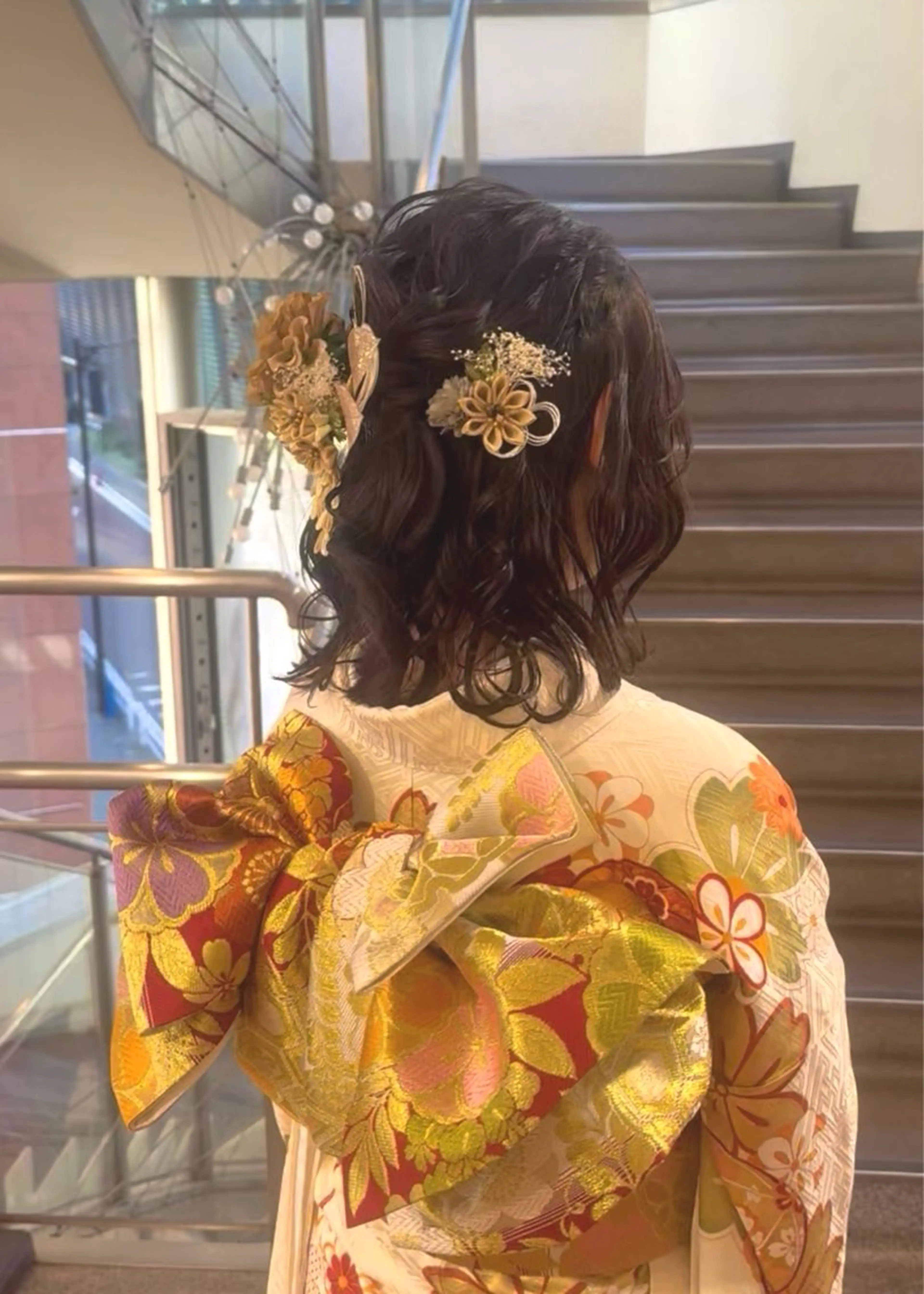 ミディアム ヘアアレンジ ヘアアレンジ 表参道 💠Ayano💠のヘアスタイル