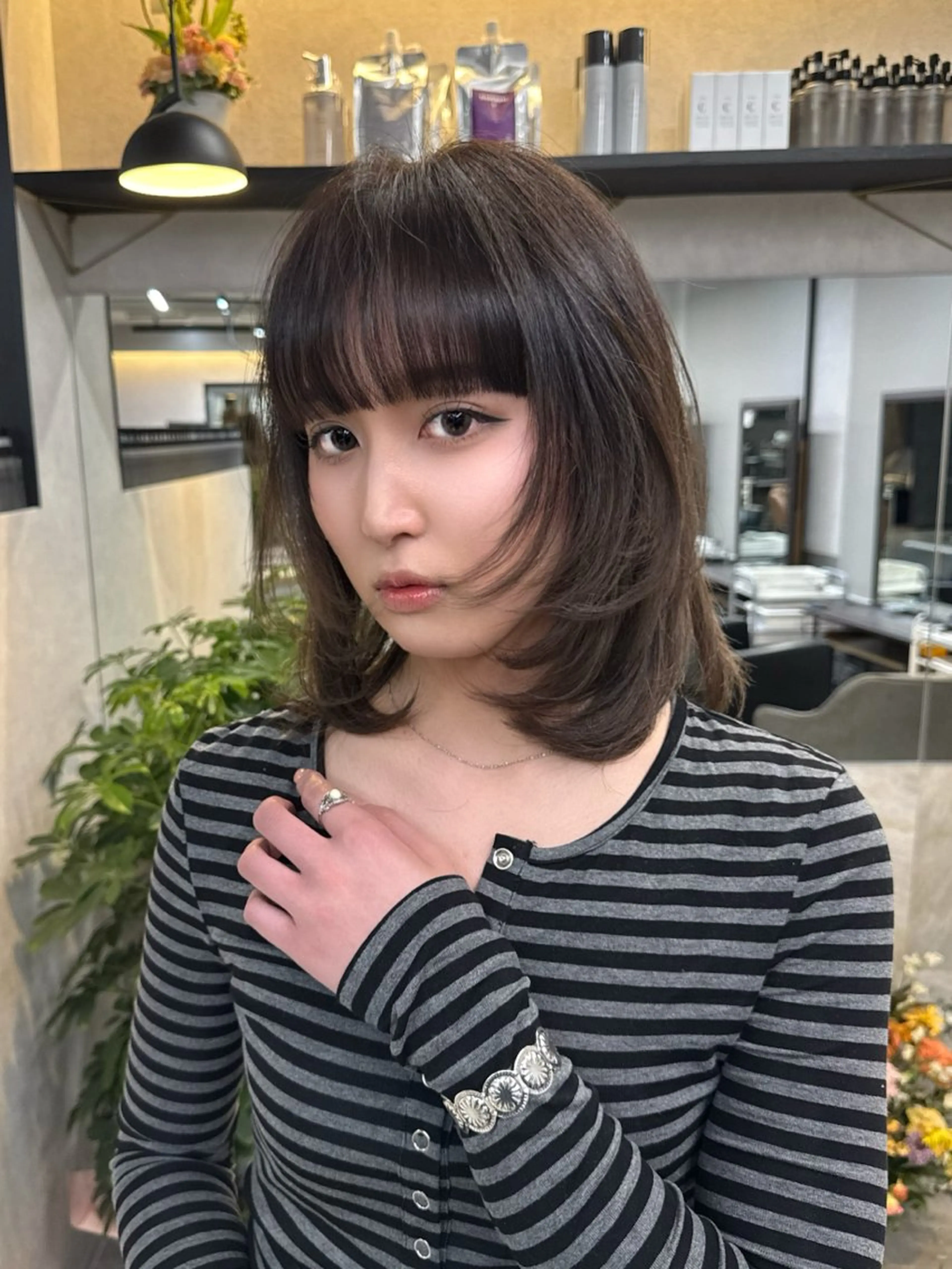 “カラー+トリートメント”の写真