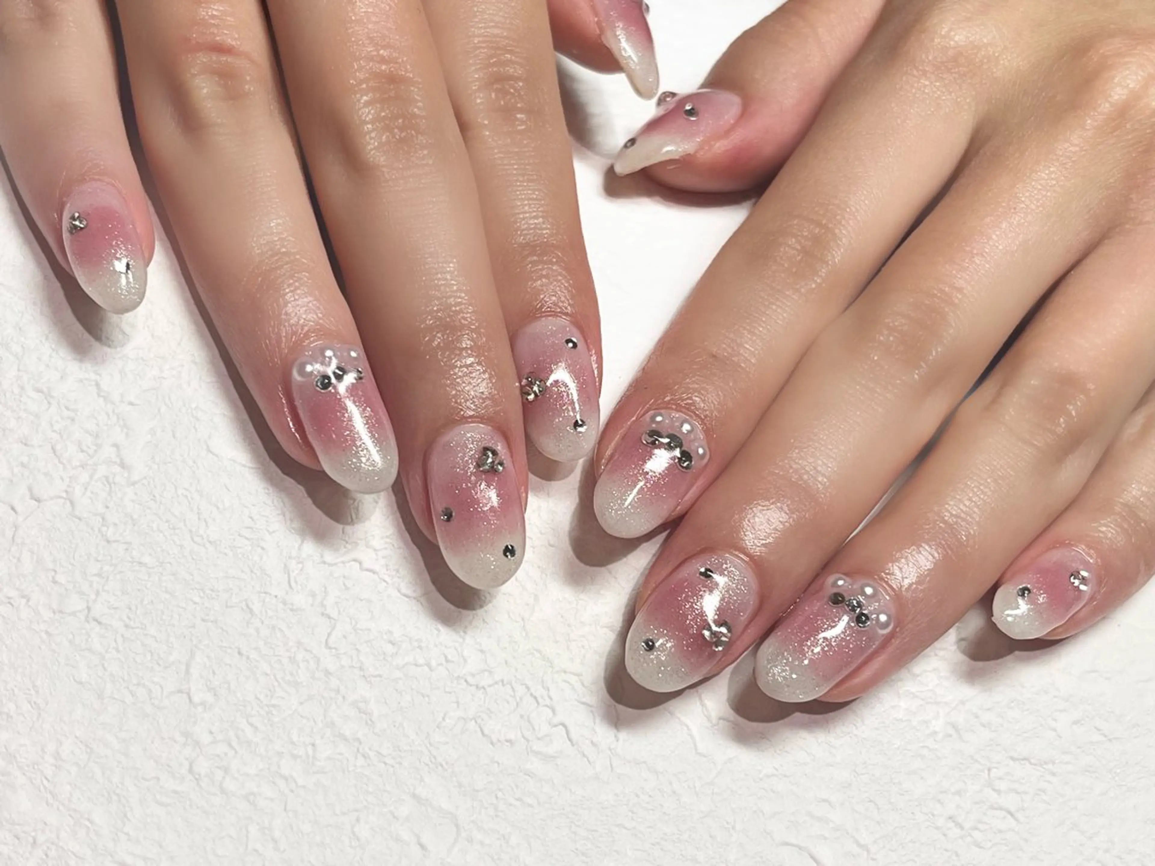 ネイル チークネイル 持ち込み ハンドネイル EASTHAM 後藤百香のネイルデザイン