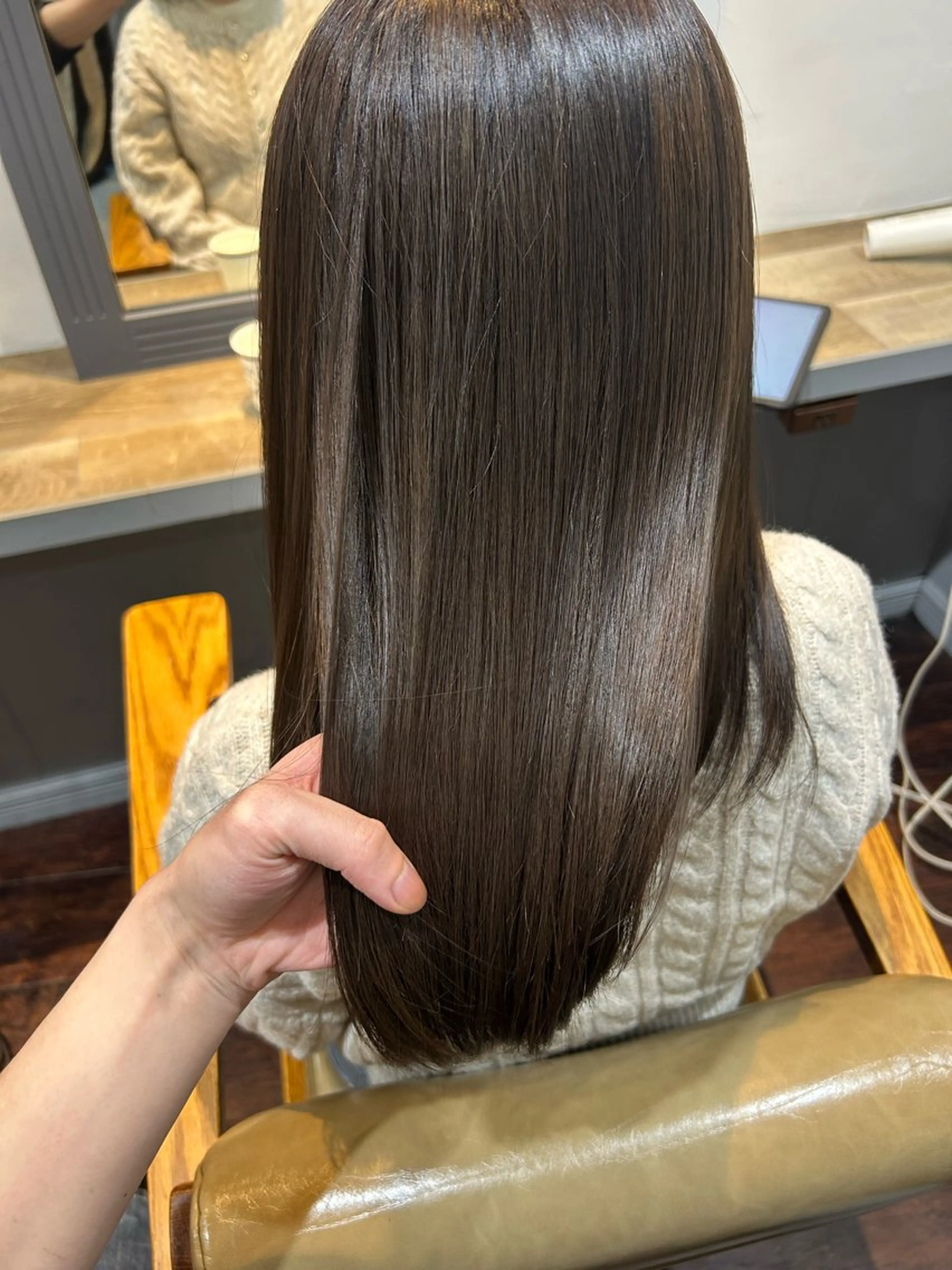 セミロング ヘアカラー トリートメント 🧊鎌田 拓磨🧊のヘアスタイル