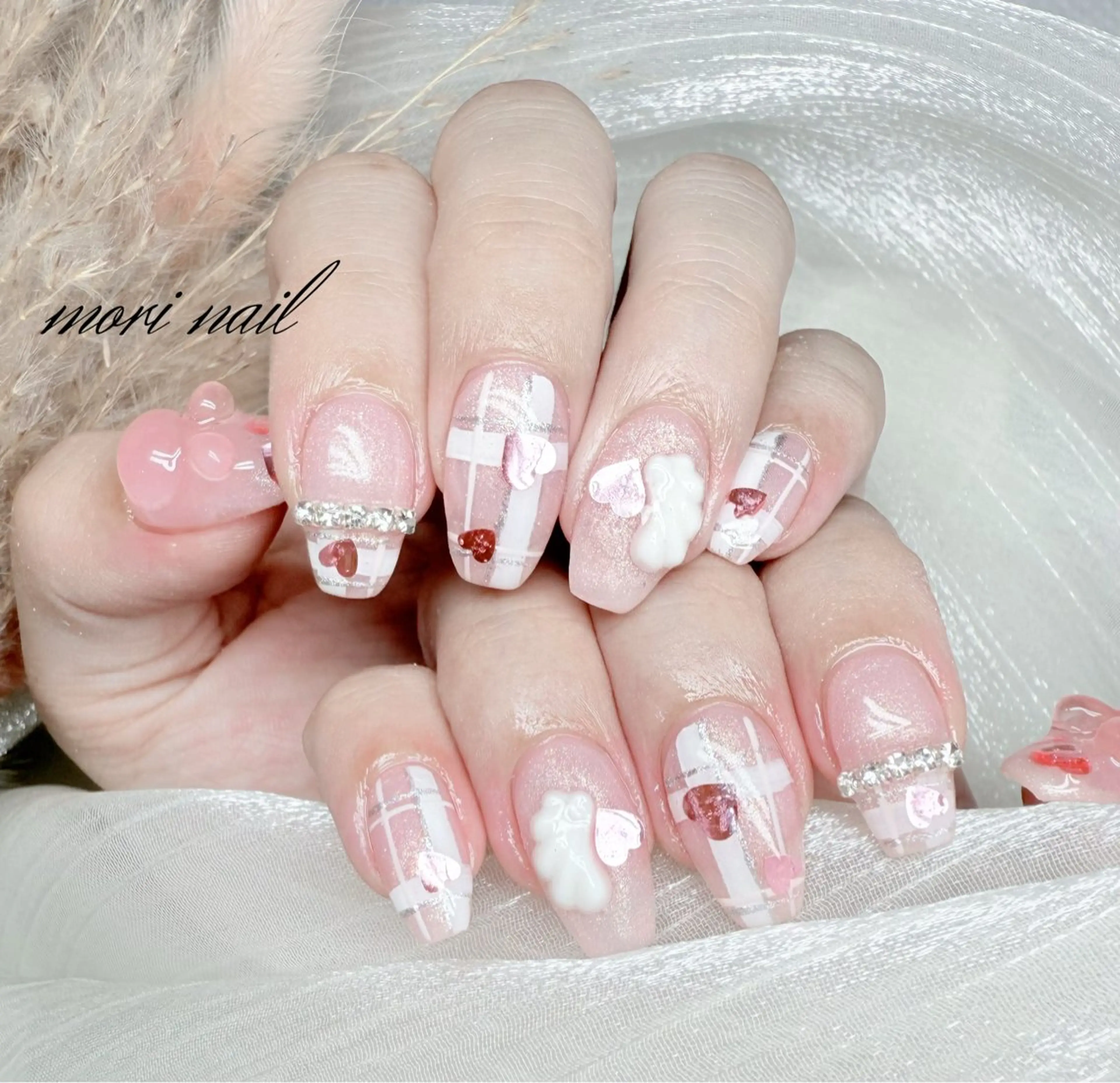 ネイル ハンドネイル 森 ネイルサロンのネイルデザイン