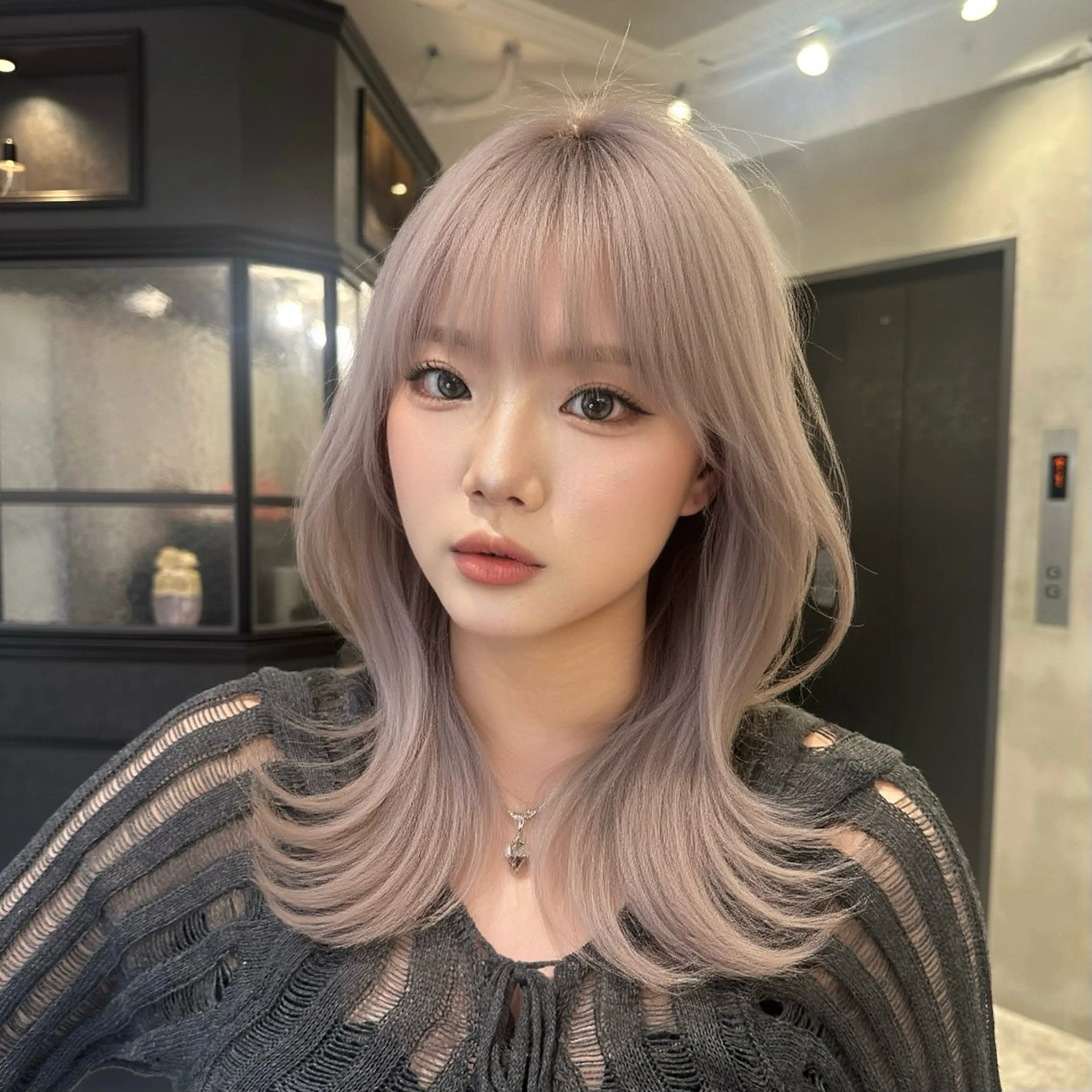 ミディアム 韓国/ボブ/レイヤー /髪質改善/まさ❣️のヘアスタイル