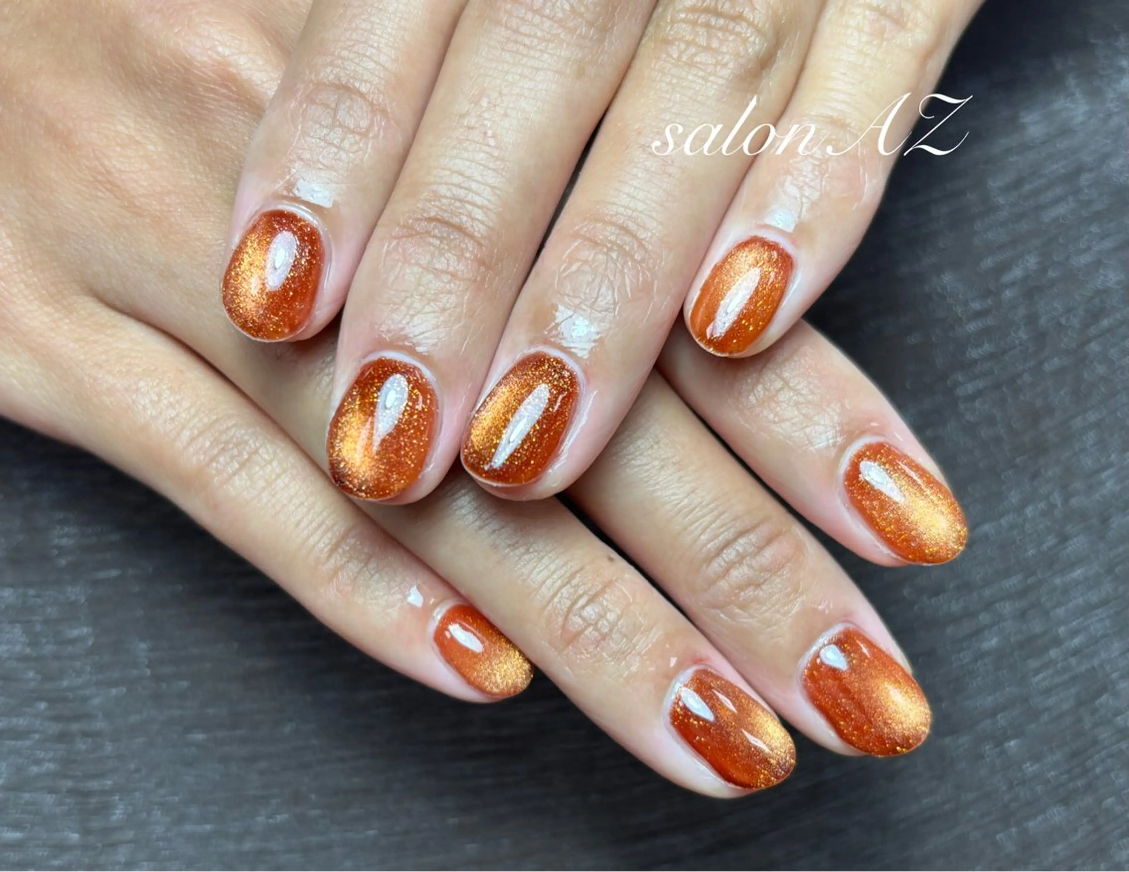 ネイル アートネイル 長さ出し フットネイル フレンチネイル ジェルネイル salon AZ NANAのネイルデザイン
