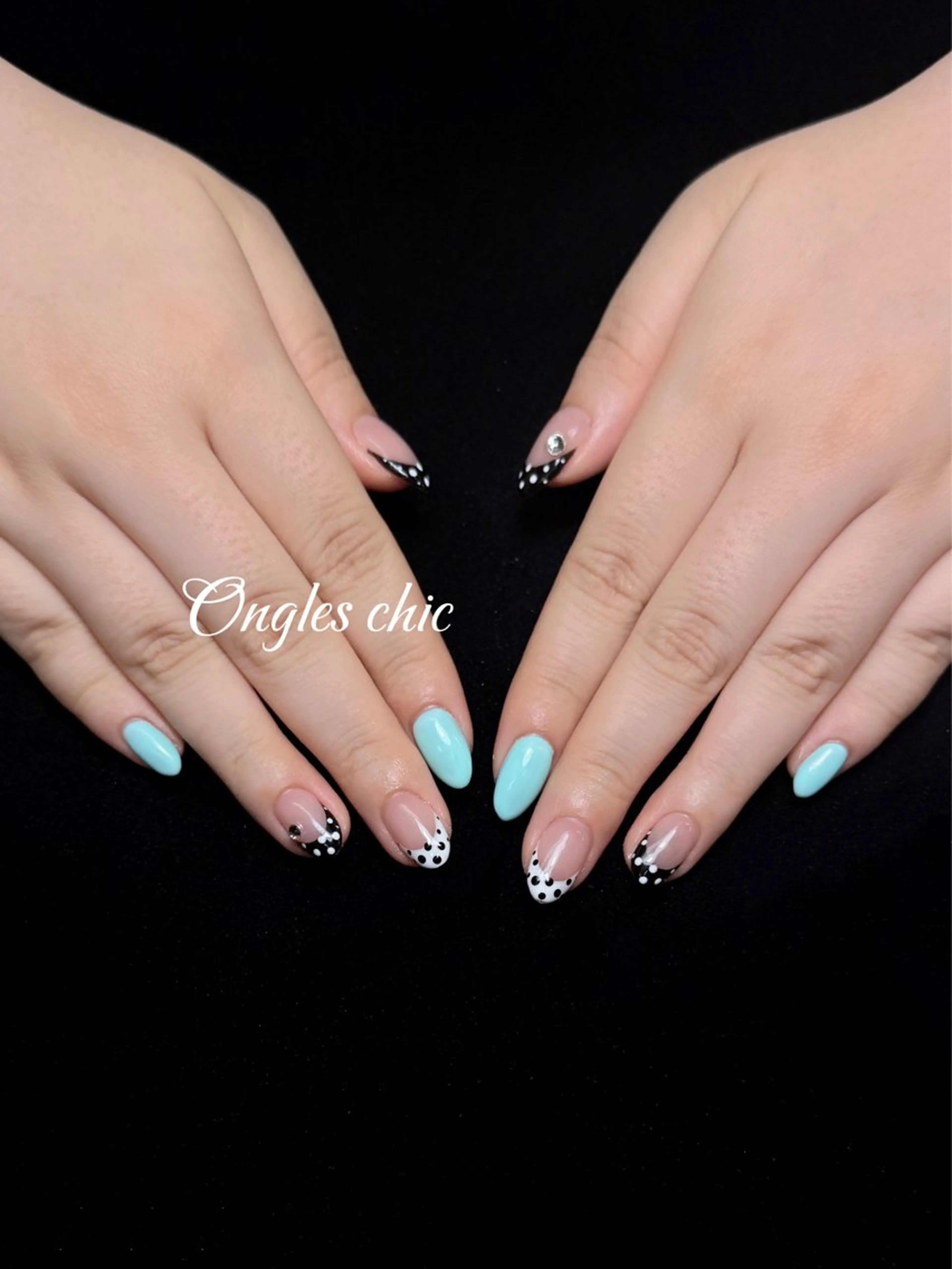 ネイル ハンドネイル ongles chicのネイルデザイン