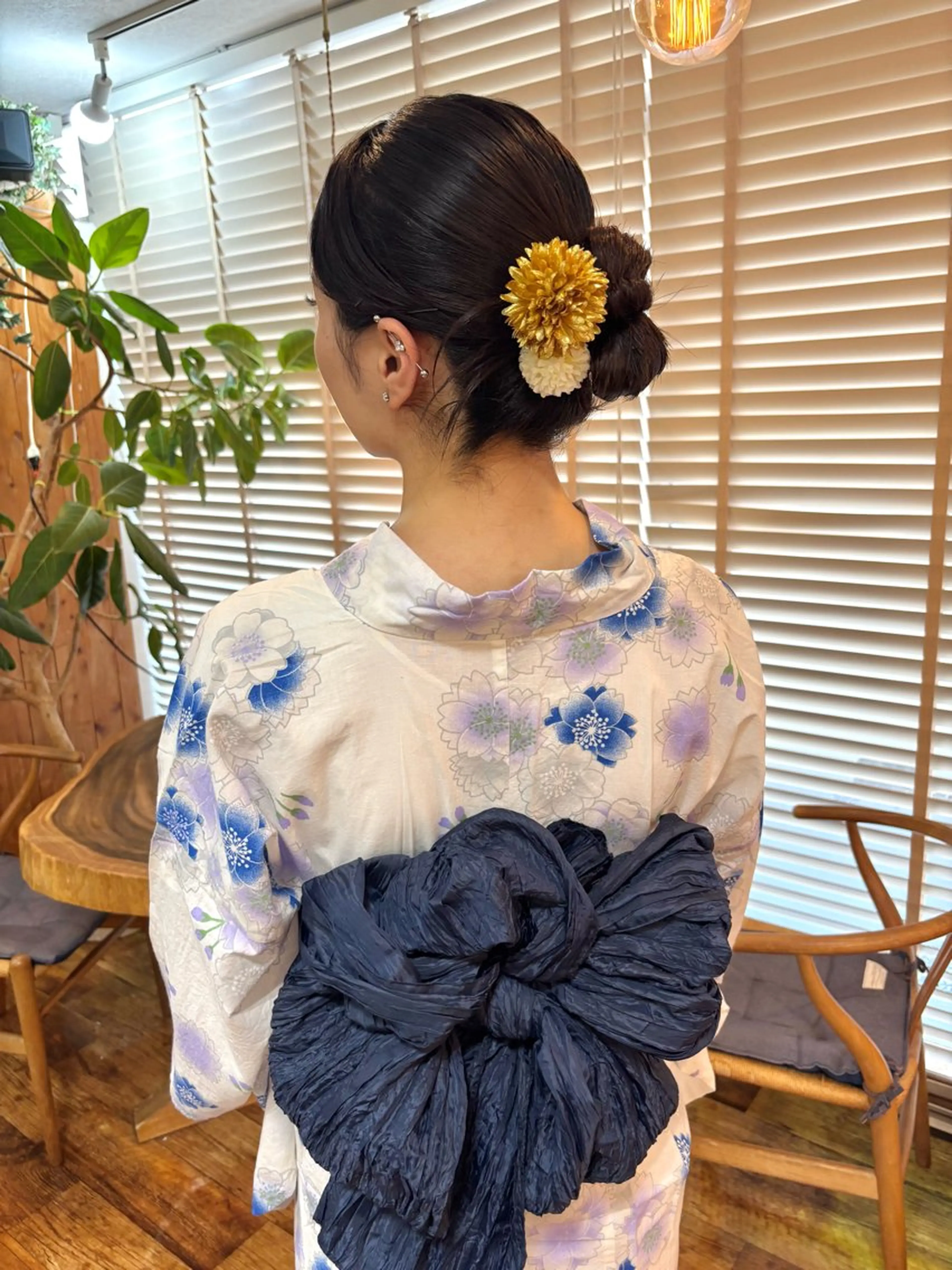 セミロング ヘアアレンジ 浴衣 ヘアセット miku ヘアセット/着付けのヘアスタイル