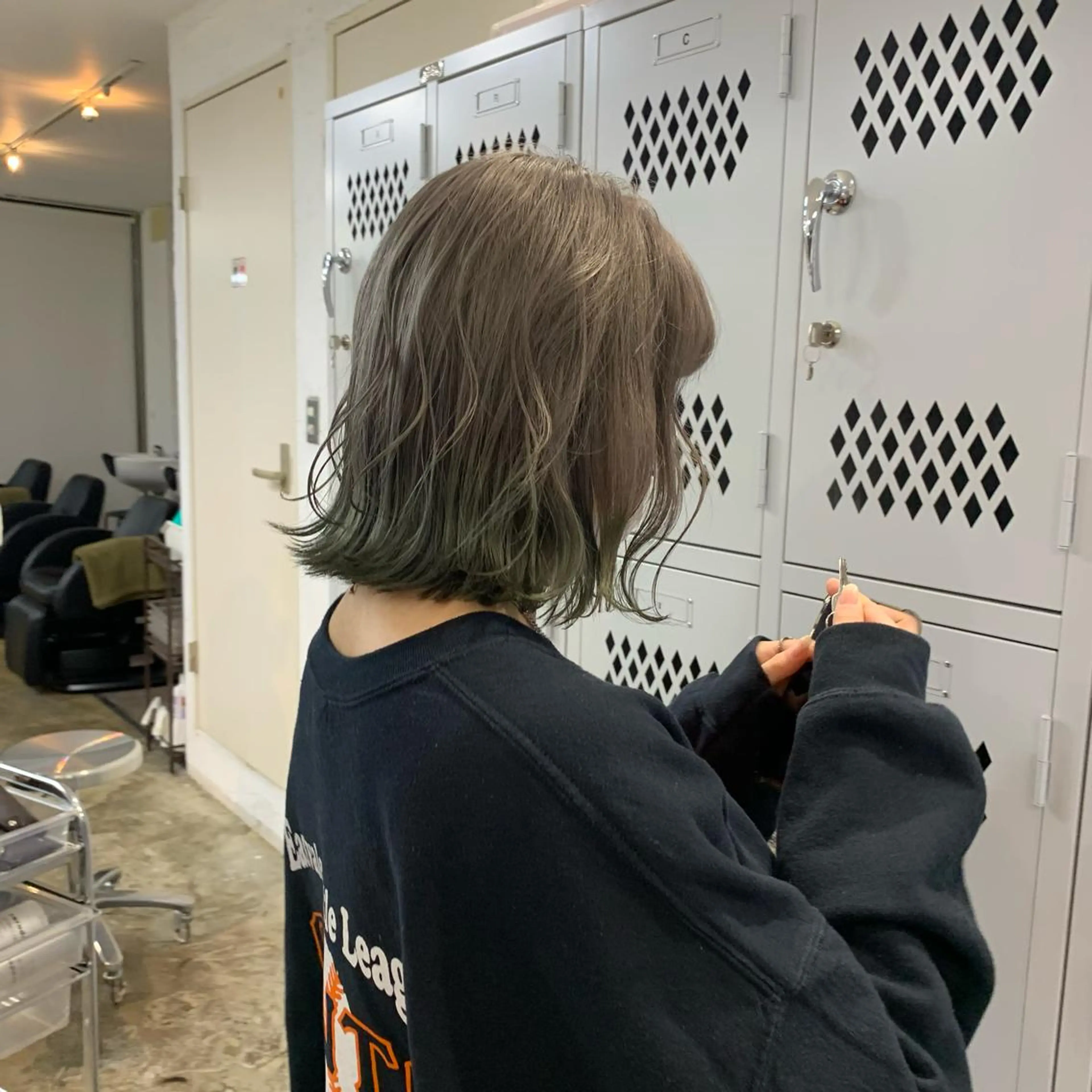 ミディアム カラー ヘアカラー fit /HONOKAのヘアスタイル