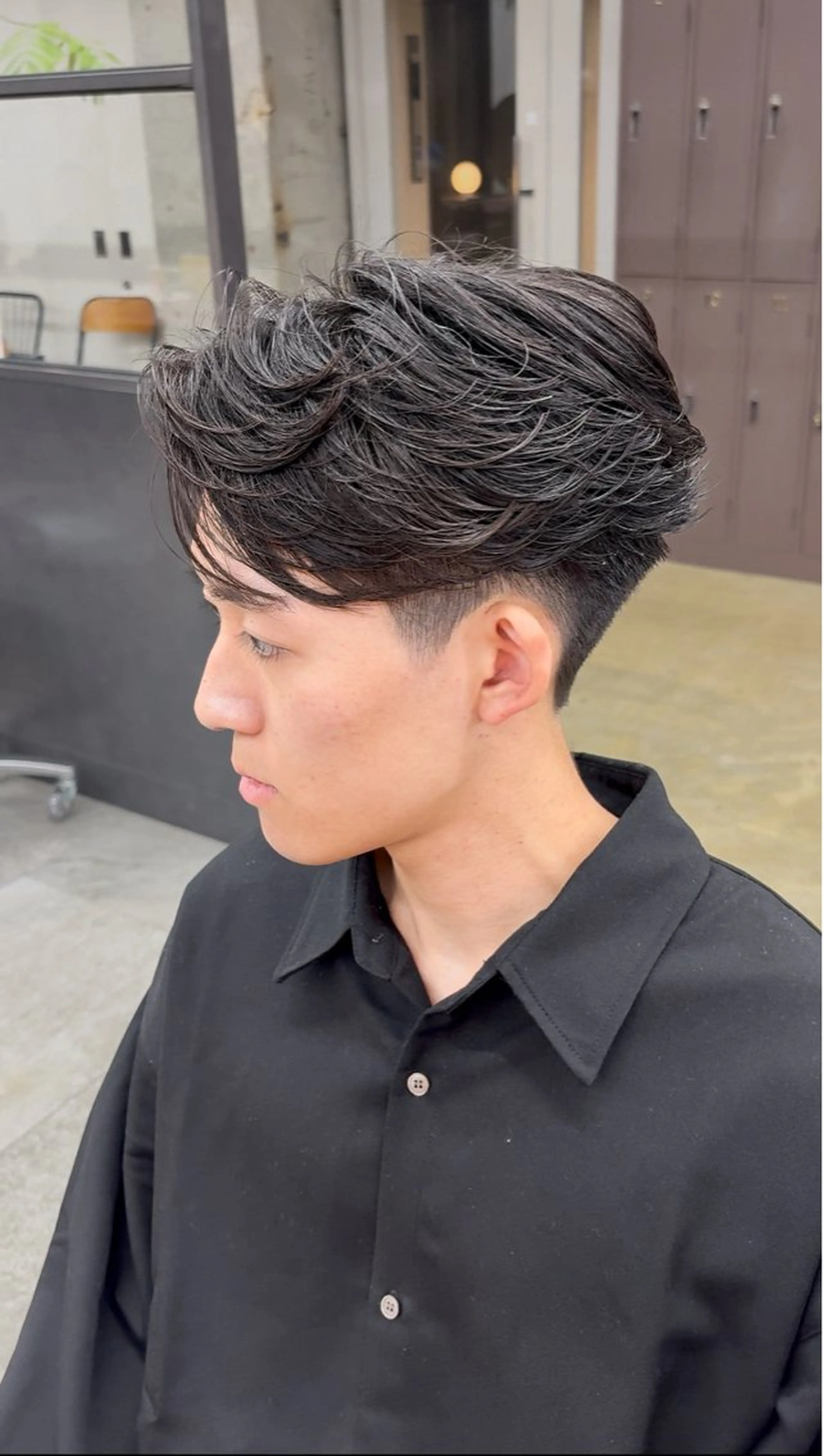 パーマ メンズ フェザーパーマ メンズパーマ カット パーマ メンズ特化/ 山口大輝のヘアスタイル