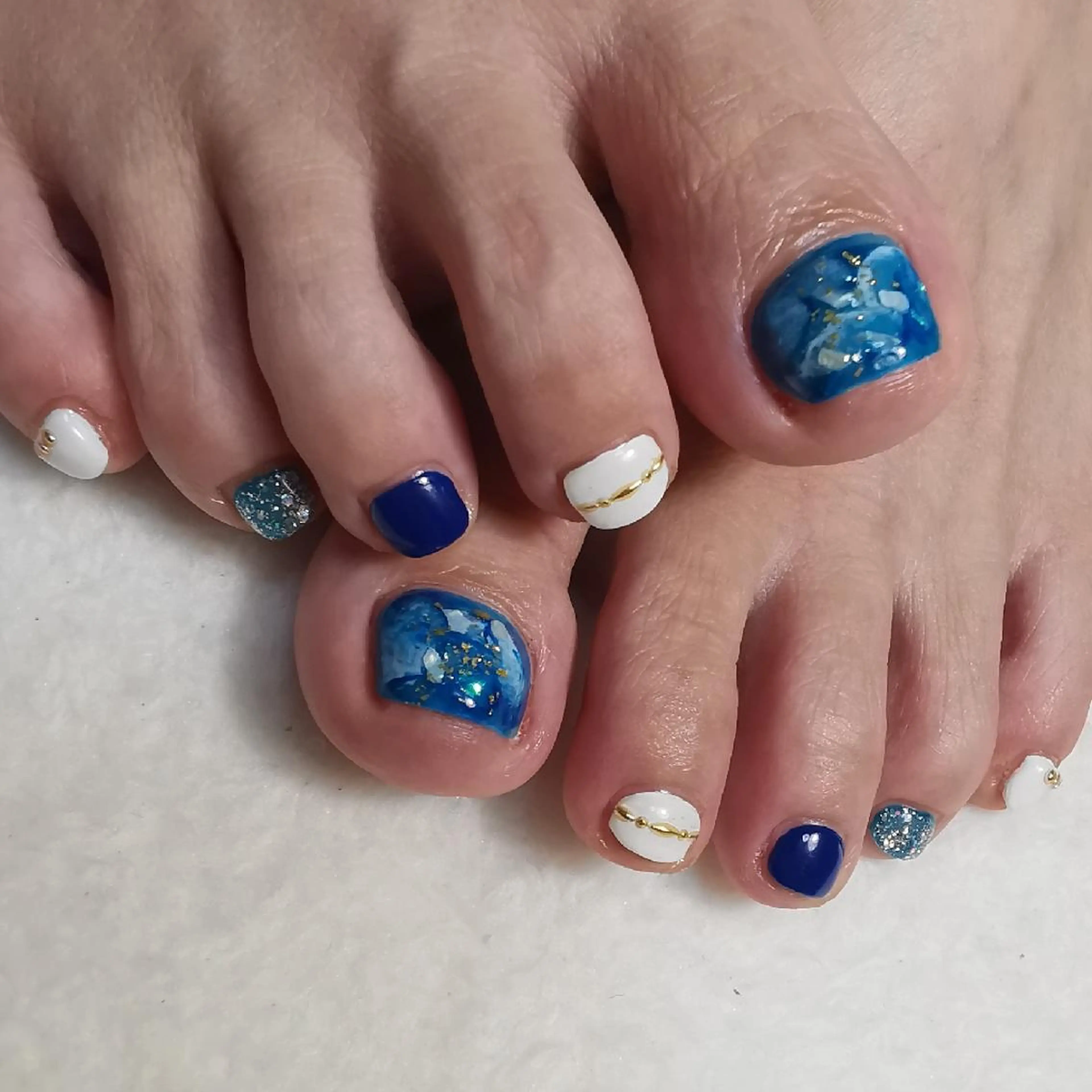 ネイル ニュアンスネイル フットネイル reve あやののネイルデザイン