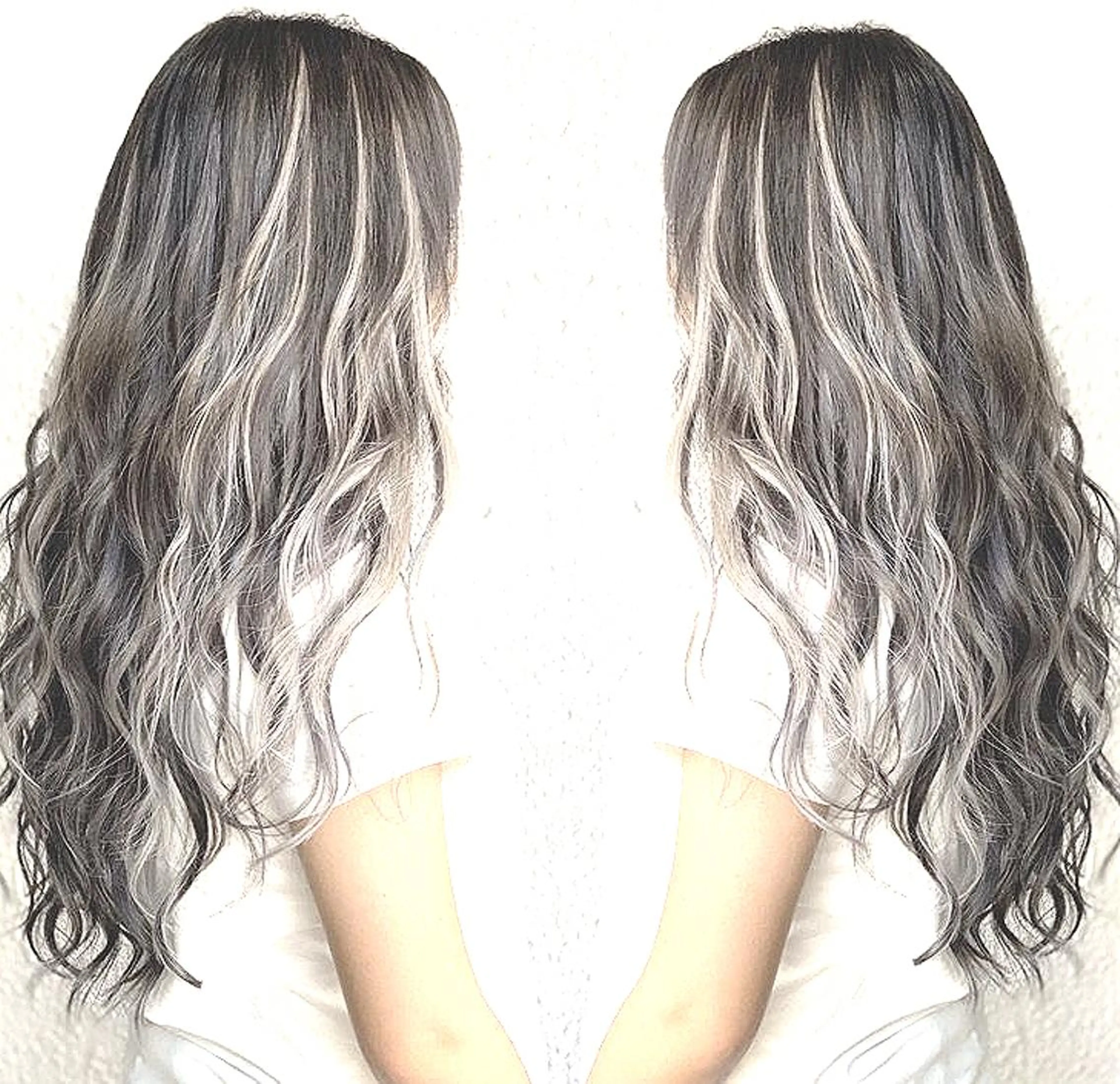 セミロング カラー ヘアアレンジ シールエクステ エクステ カット エクステ 福田 武士のヘアスタイル