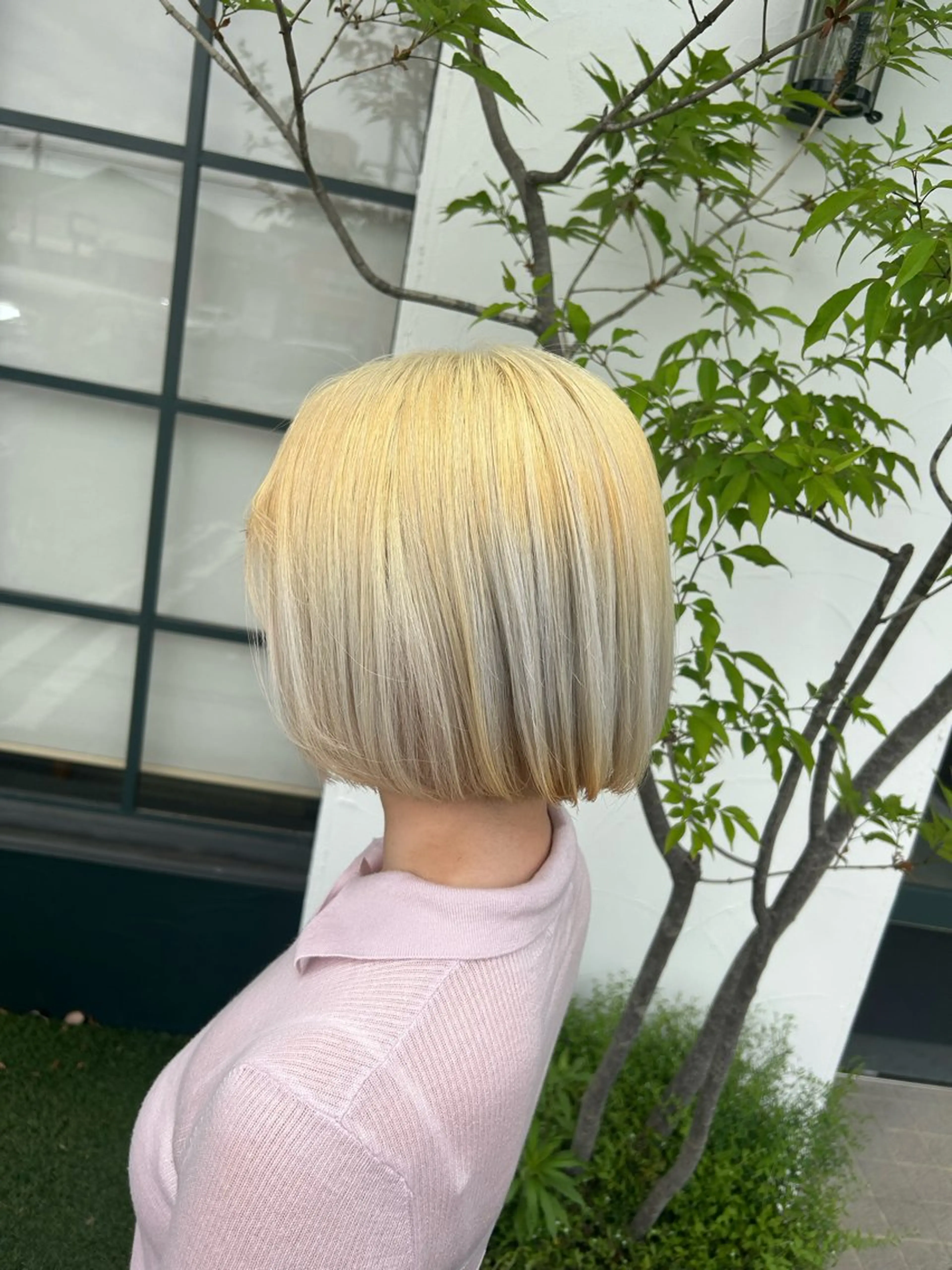 ショート カラー ブリーチ ハイトーンカラー 滝川 コウタのヘアスタイル