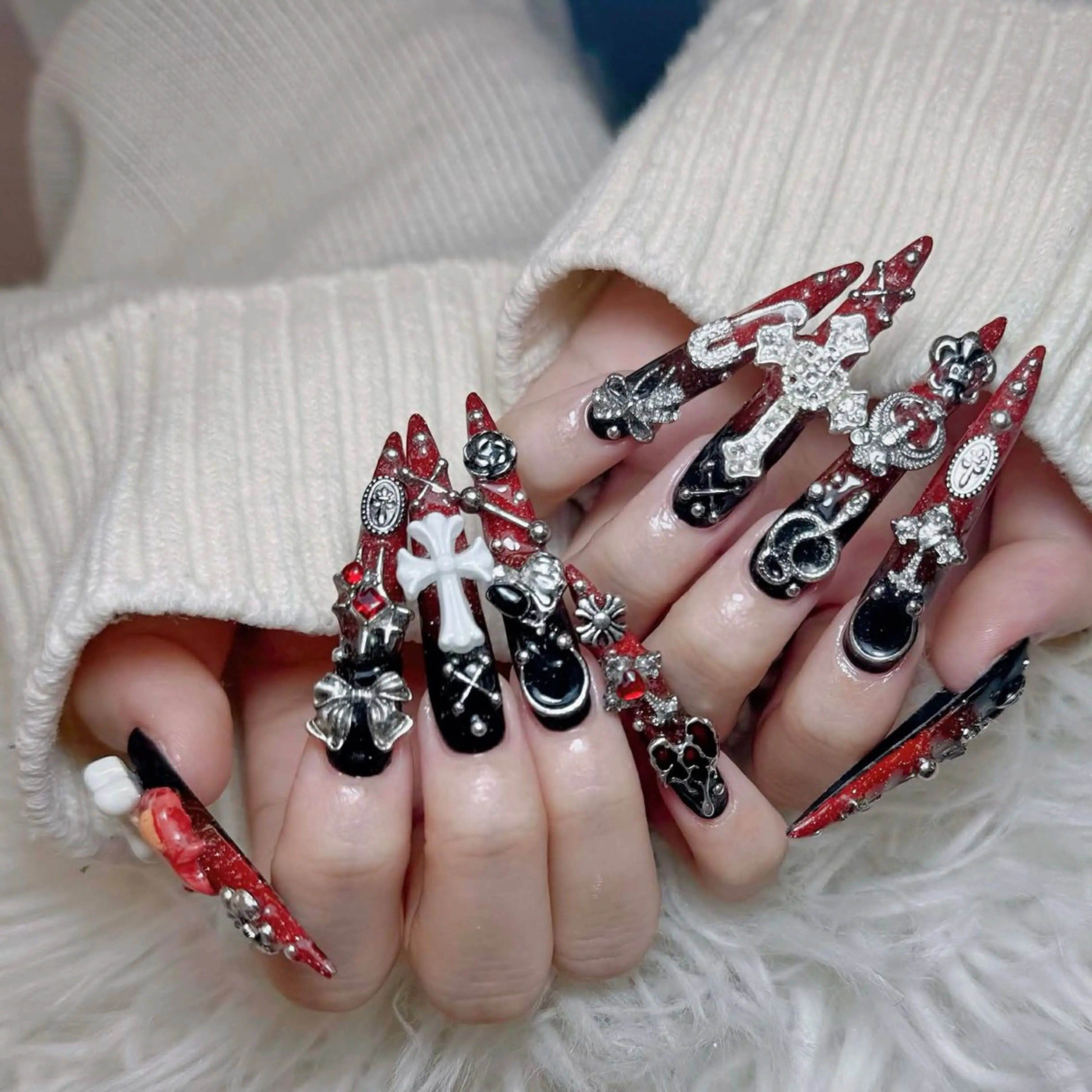 ネイル ANH NAIL ゴテゴテ専門店💎のネイルデザイン