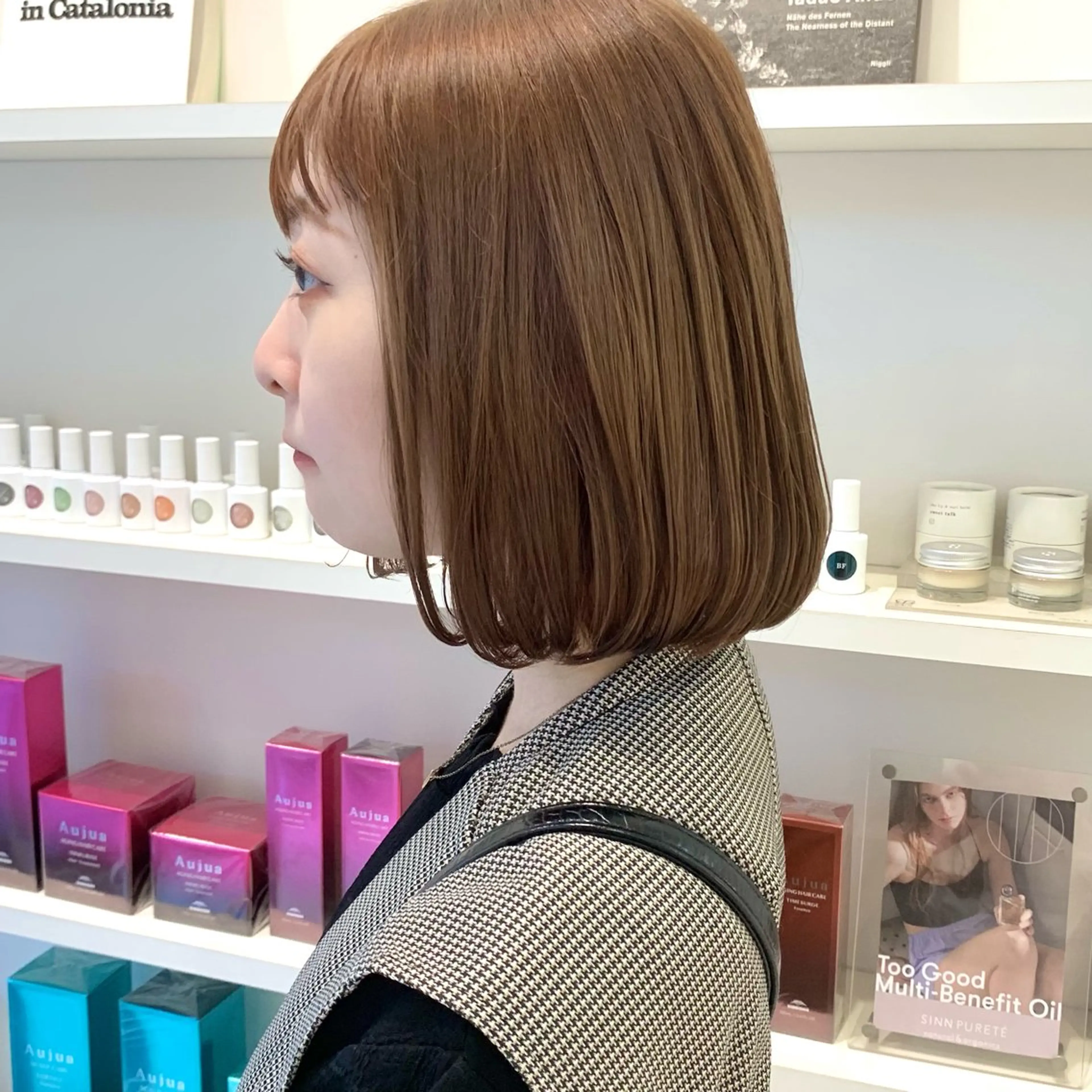 ミディアム カラー ヘアカラー ParveMix / 横谷 日菜子 ❤︎のヘアスタイル