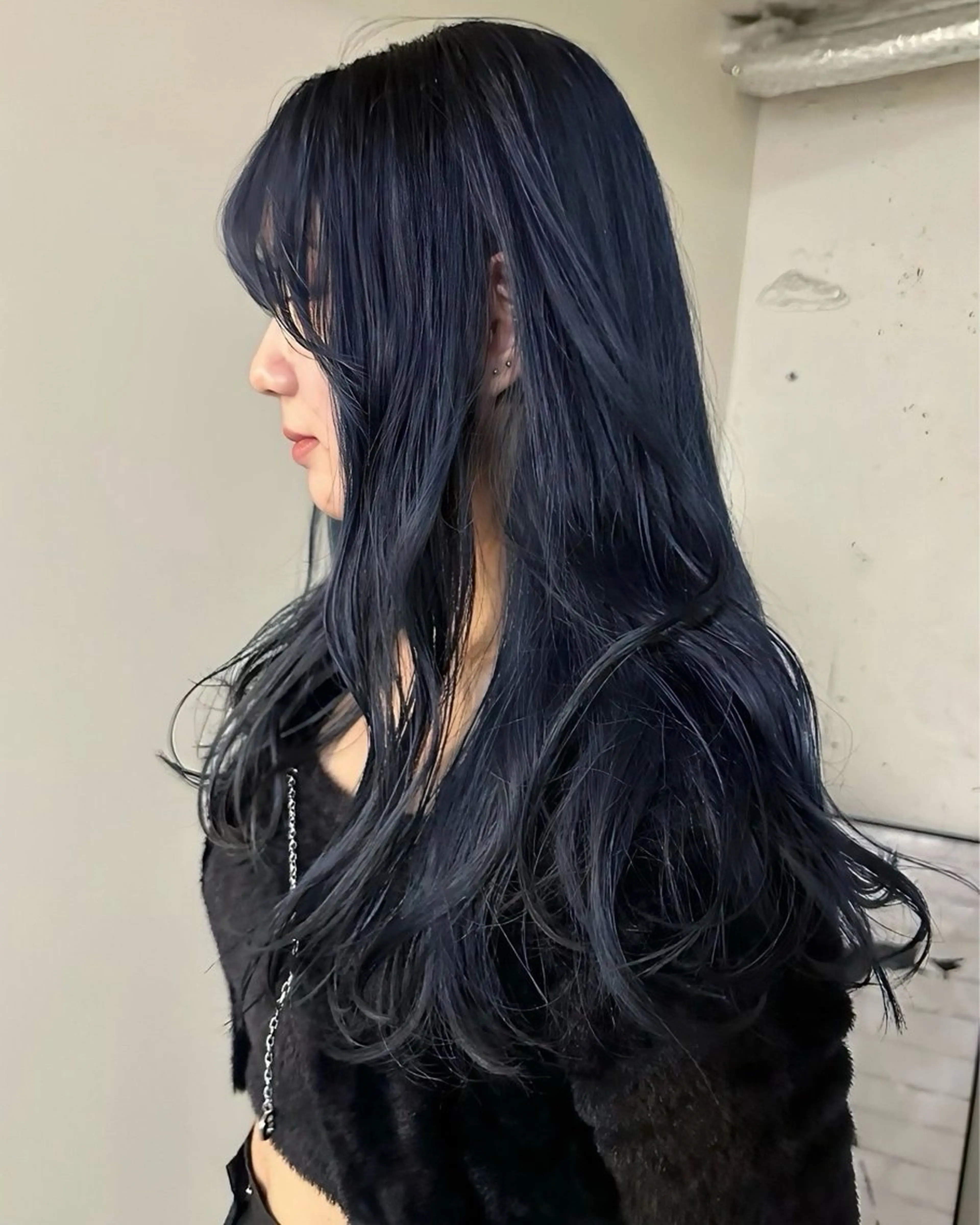ロング カラー 加藤 祐斗のヘアスタイル