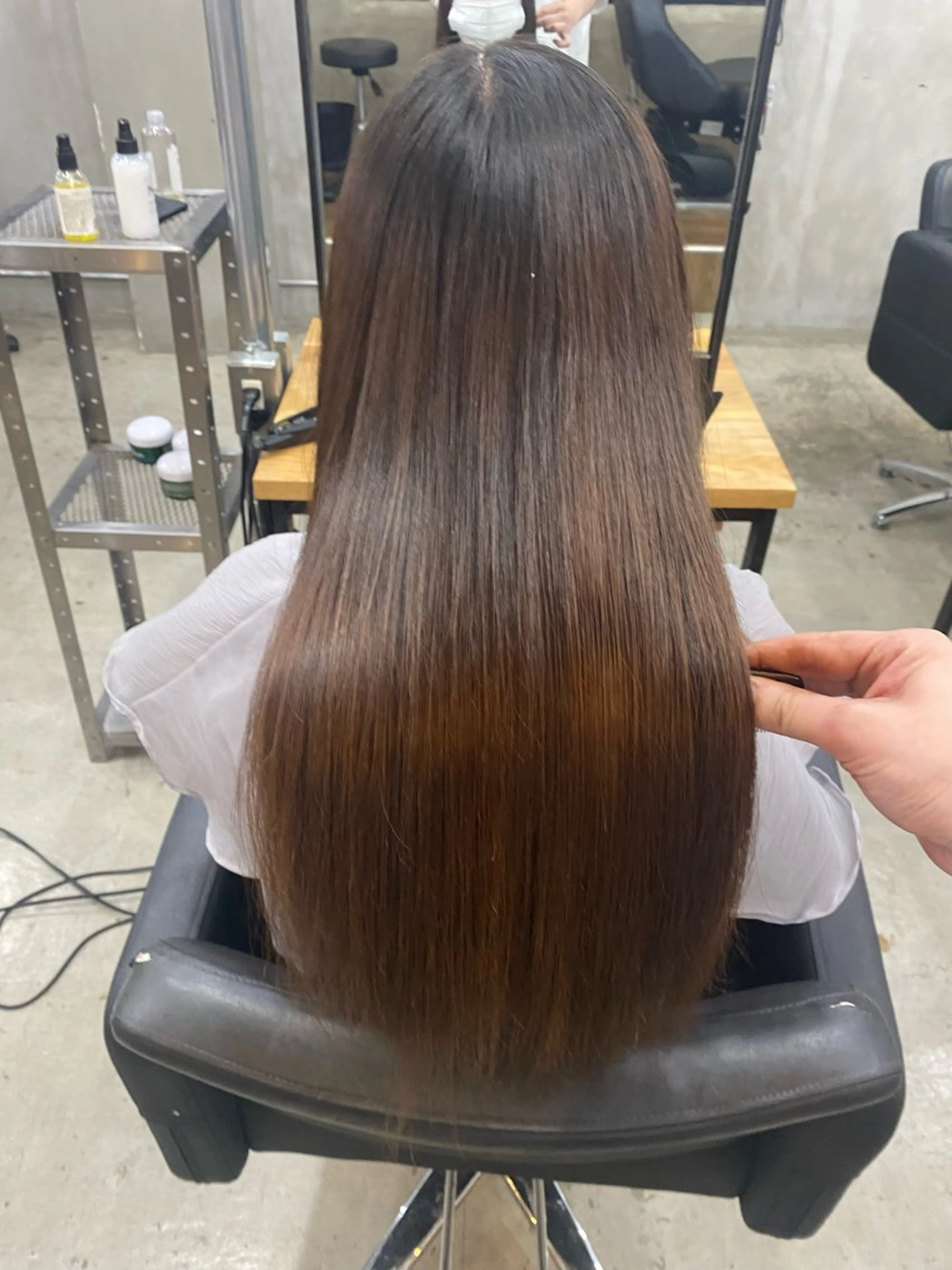 セミロング 宮田海聖 ナチュラル/美髪のヘアスタイル