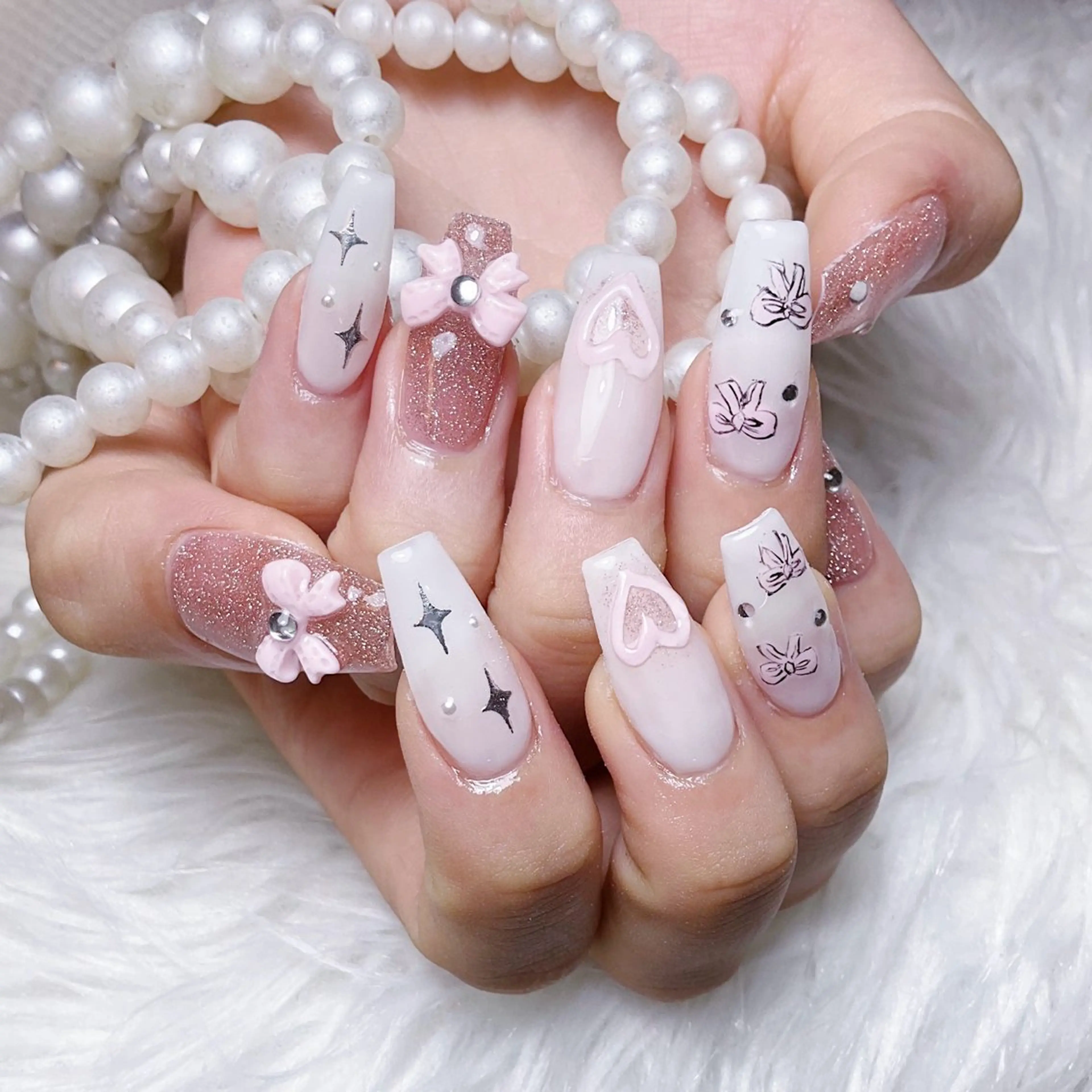 ネイル ハンドネイル 🌈Yun nail hyejin💋のネイルデザイン