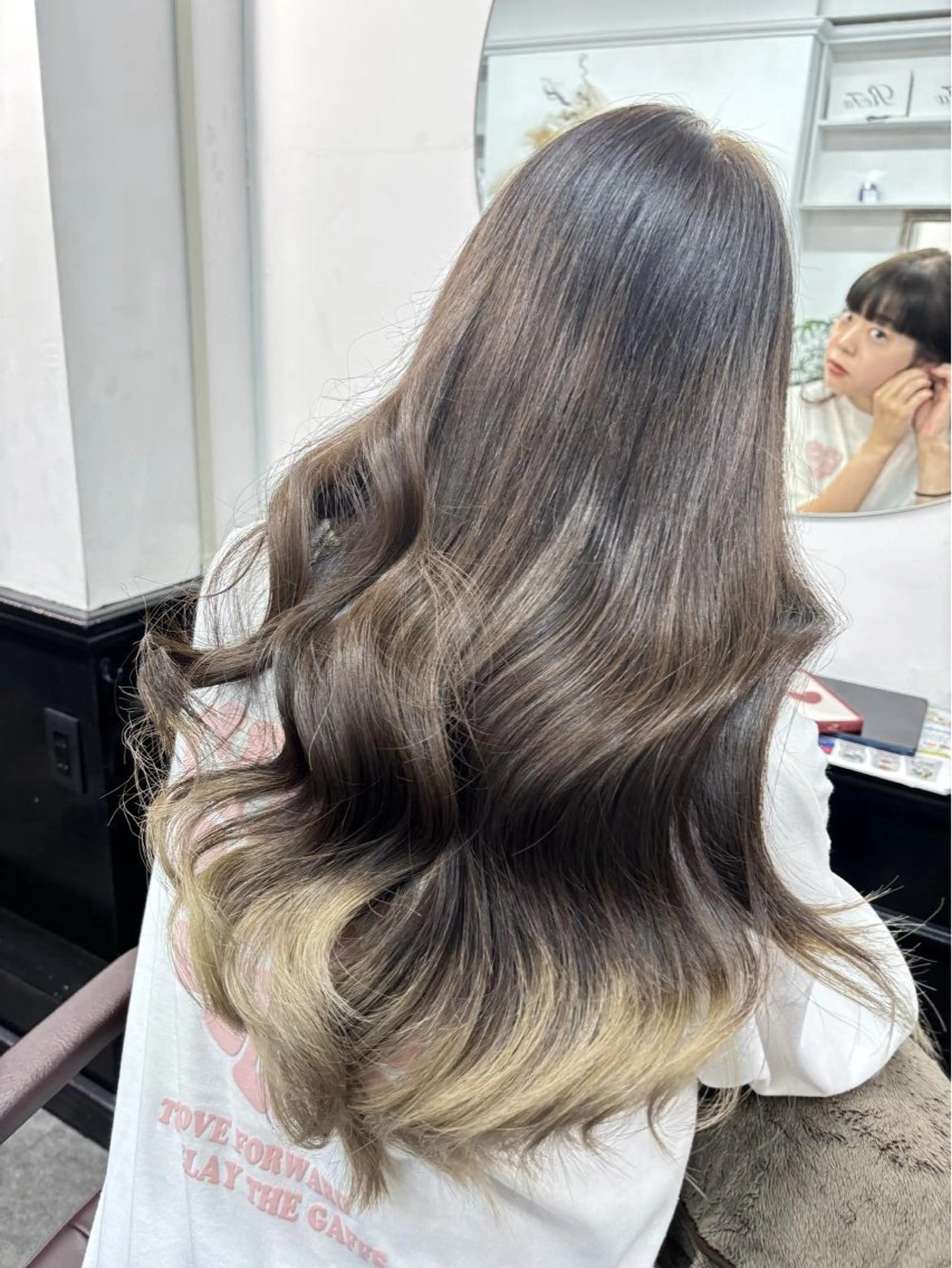 ロング カラー 艶髪/ストレート🎀 あやねのヘアスタイル
