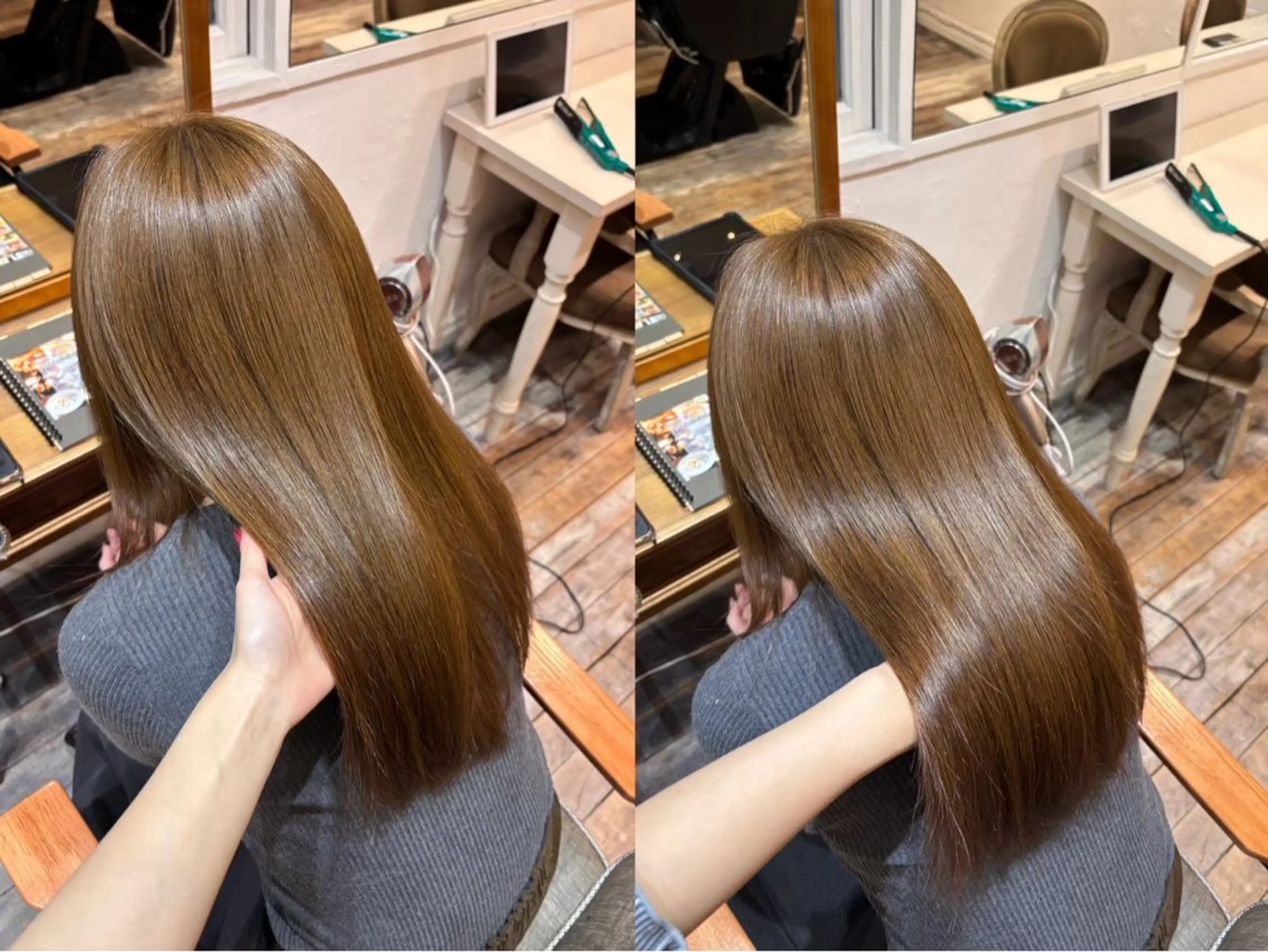 カラー 石井 ひまりのヘアスタイル