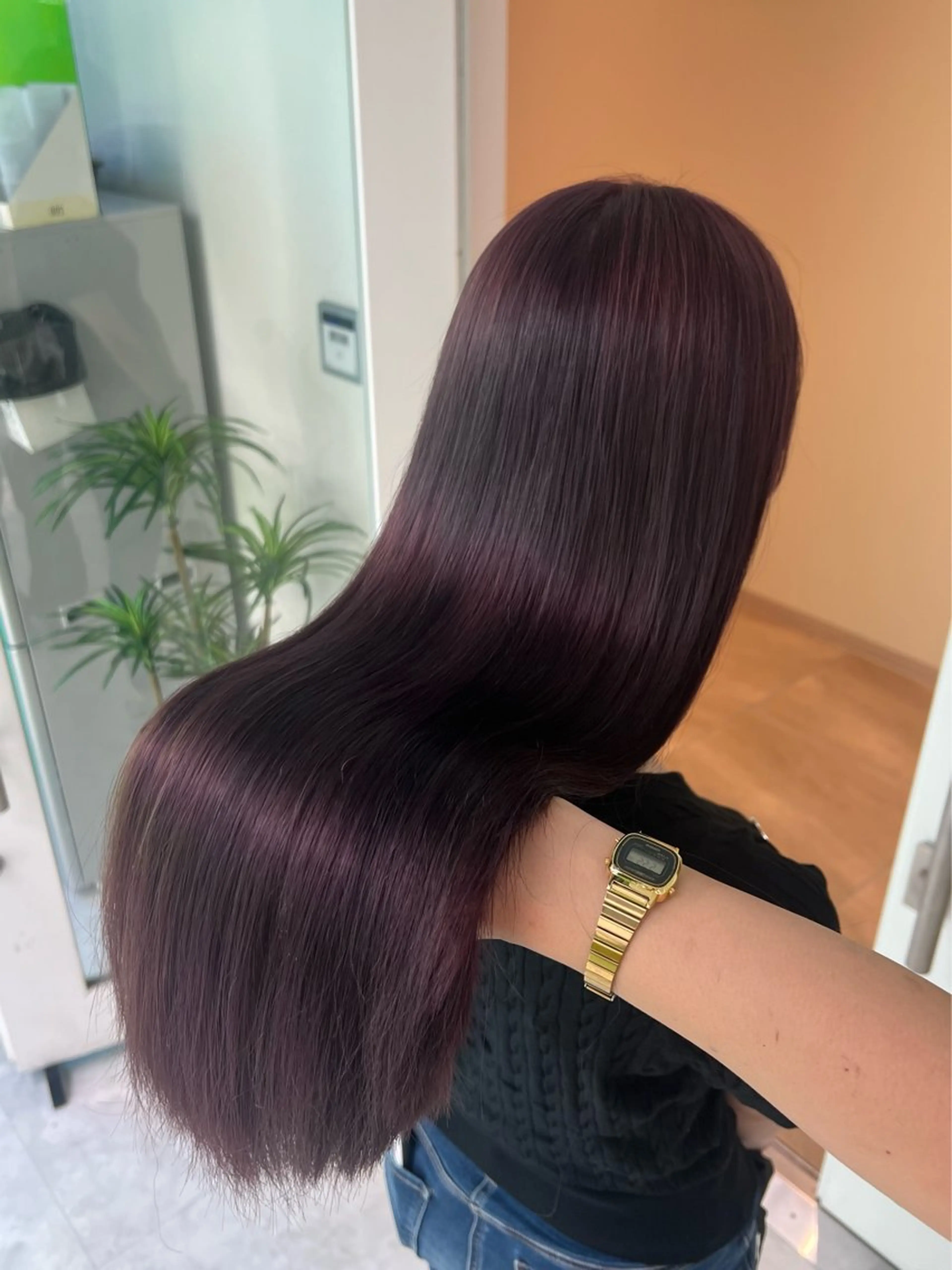 ロング カラー ヘアカラー トリートメント トレンドヘア /mina♡のヘアスタイル